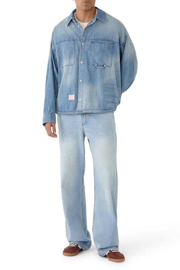 Logo Denim Shirt 