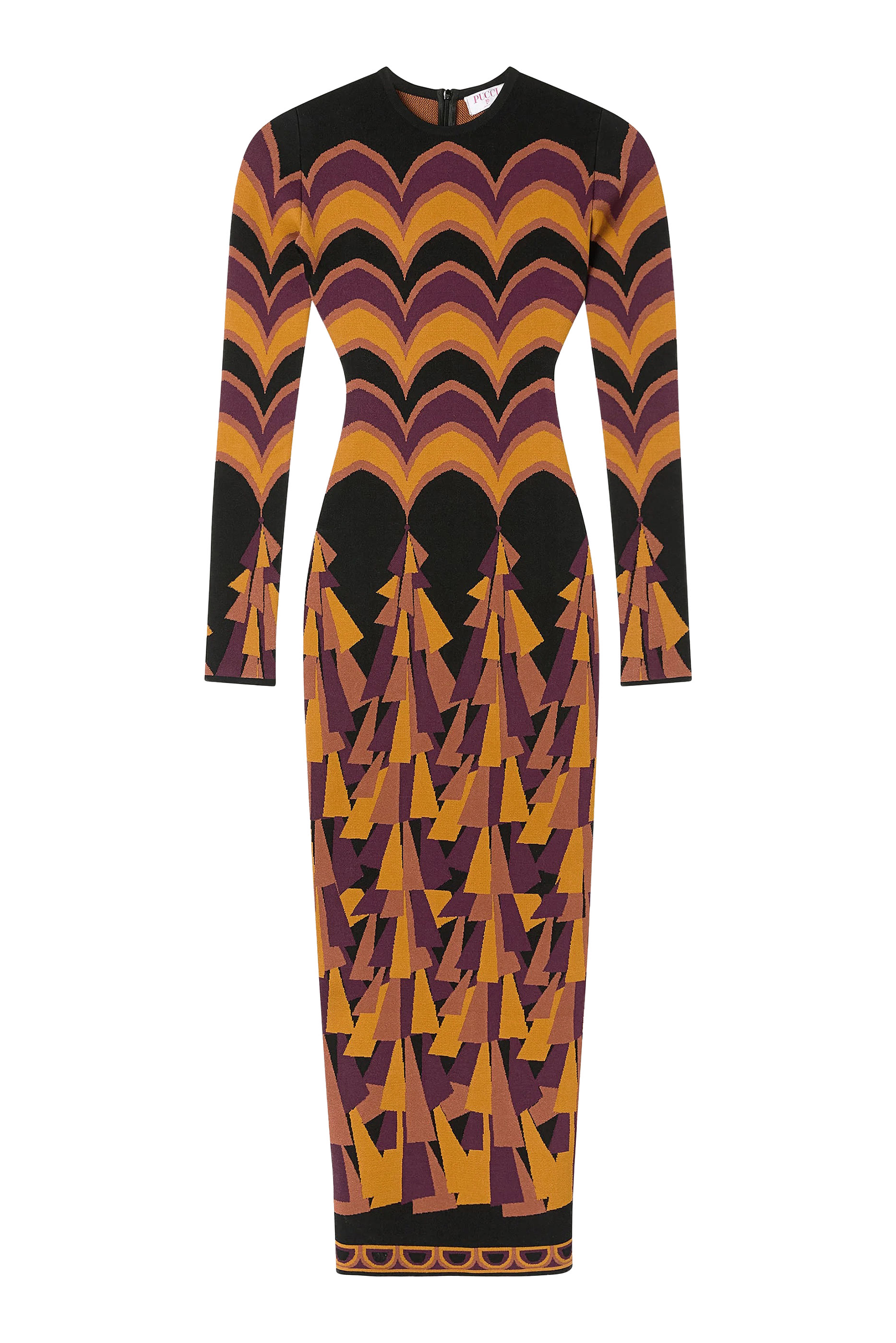 Baiadera Print Jacquard Dress