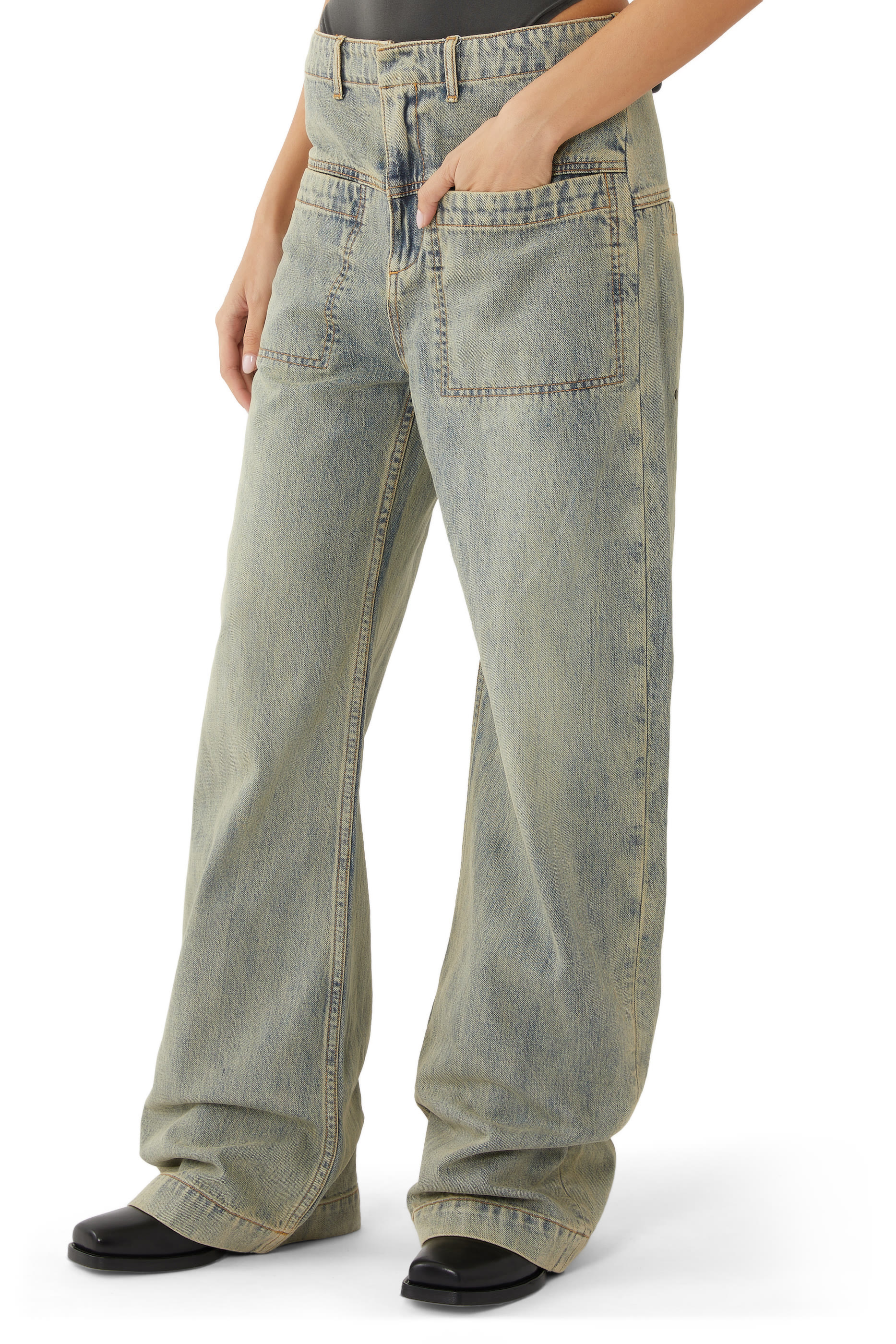 Asset Oversized Denim Pants