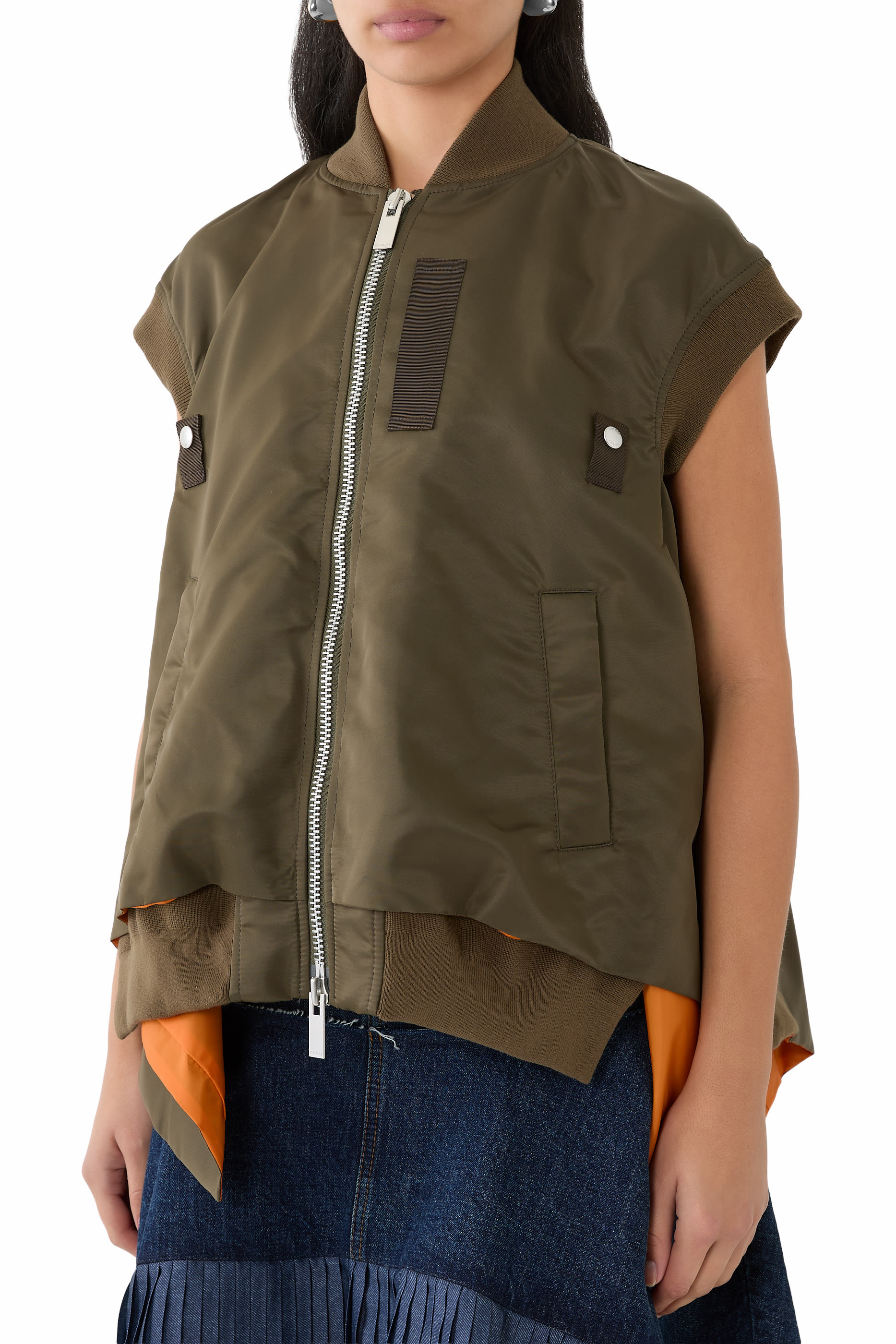 Nylon Twill Vest