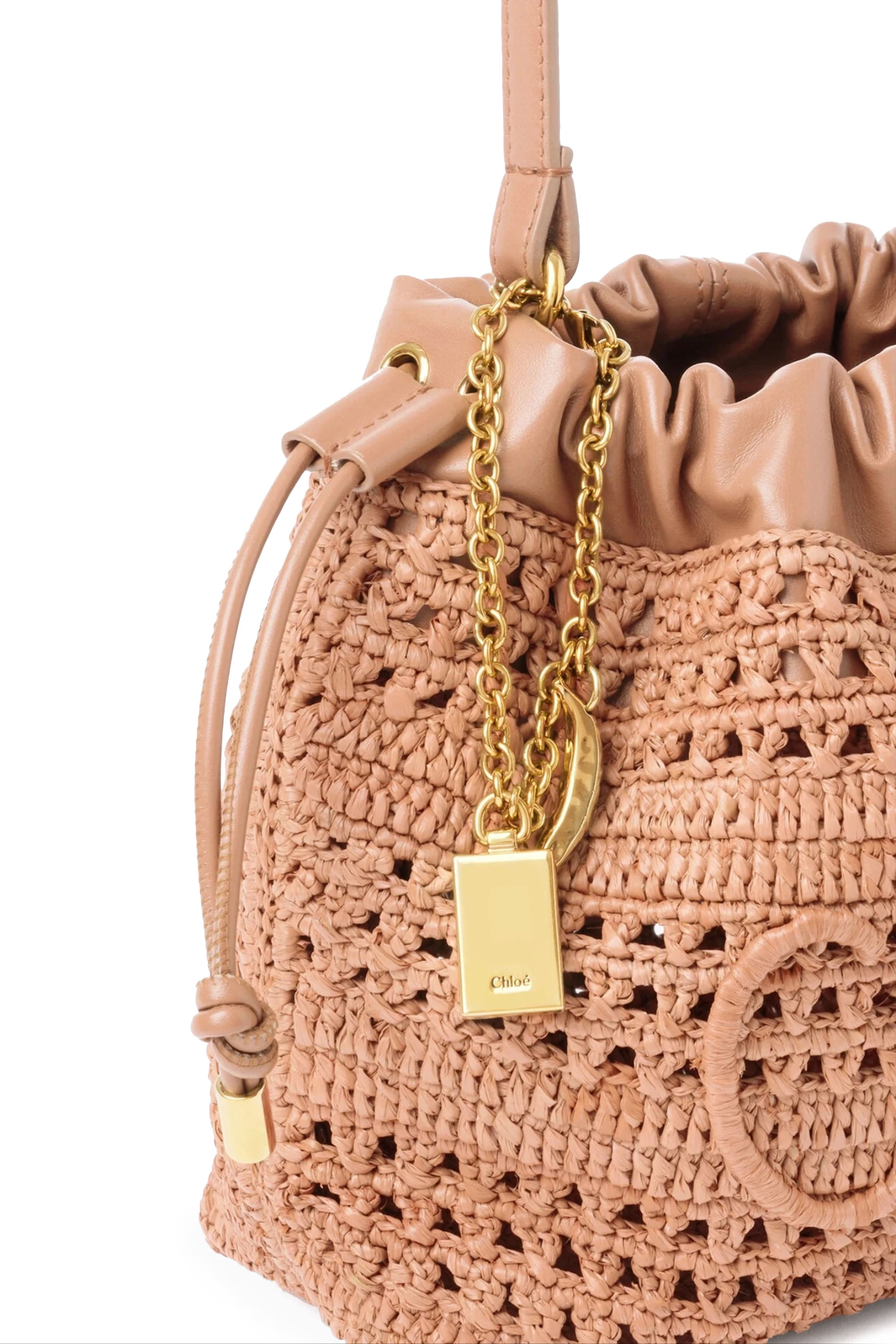 Mini Summer Banana Drawstring Shoulder Bag