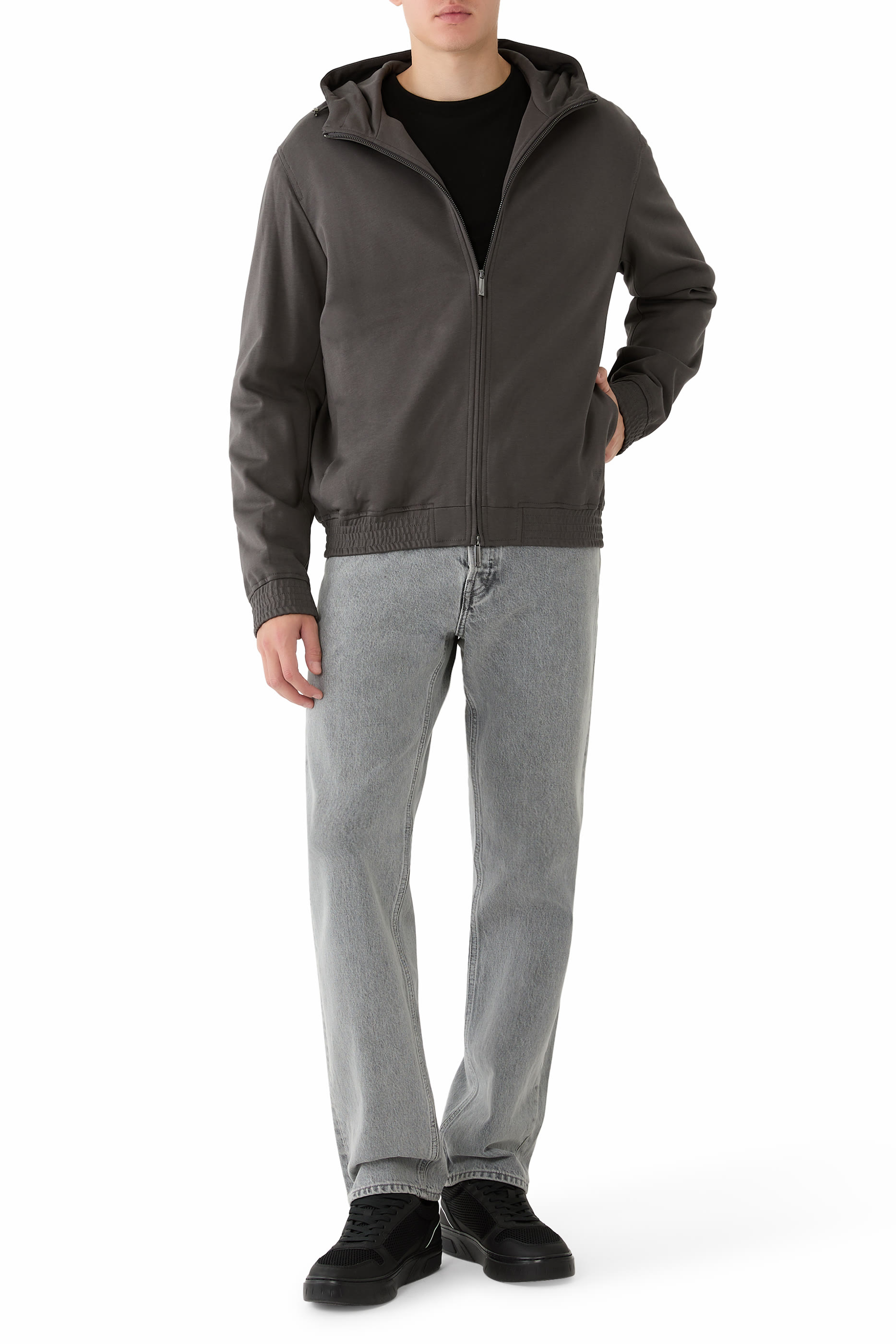 Blouson Zip Hoodie