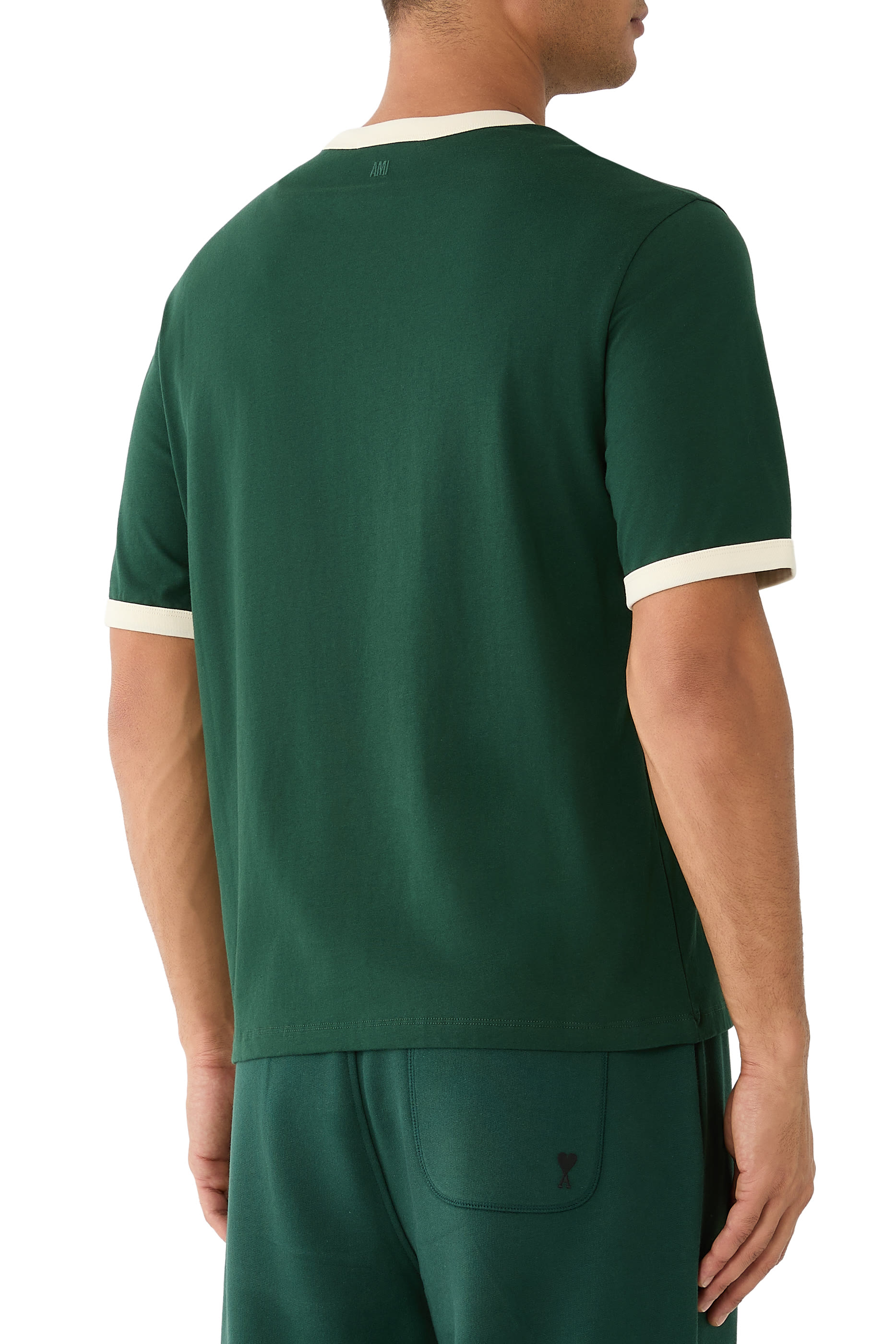 Contrasted T-Shirt with Ami de Coeur