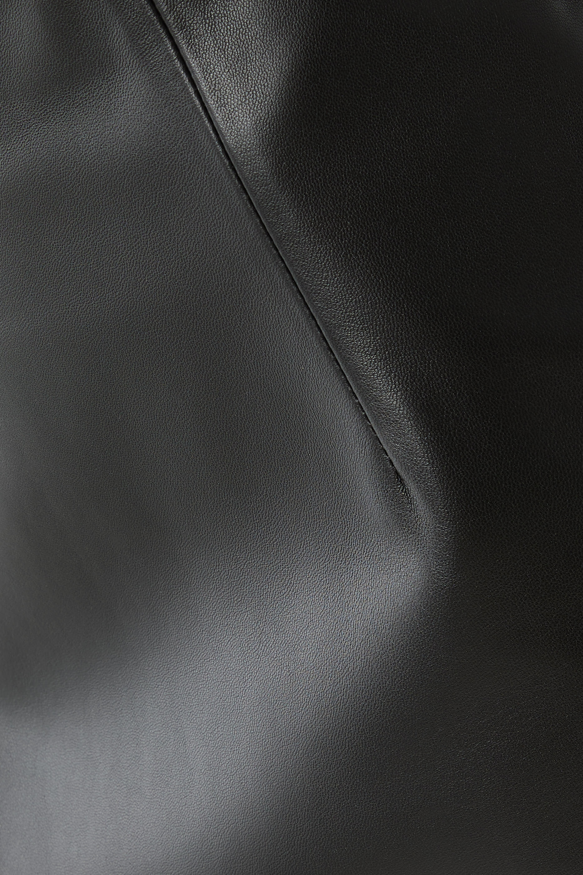 Inga Leather Maxi Skirt