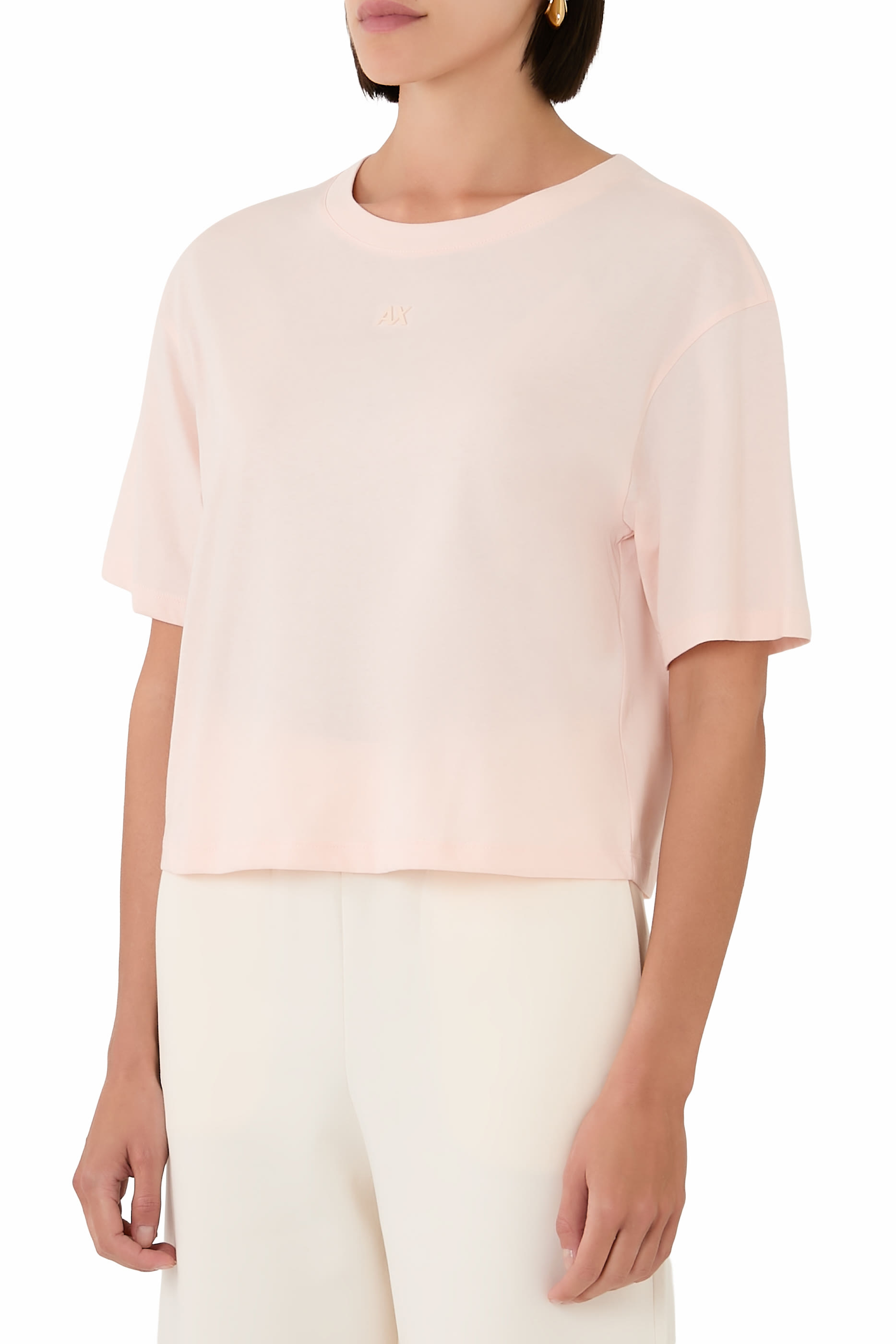 Salin de Giraud AX Logo Cropped T-Shirt