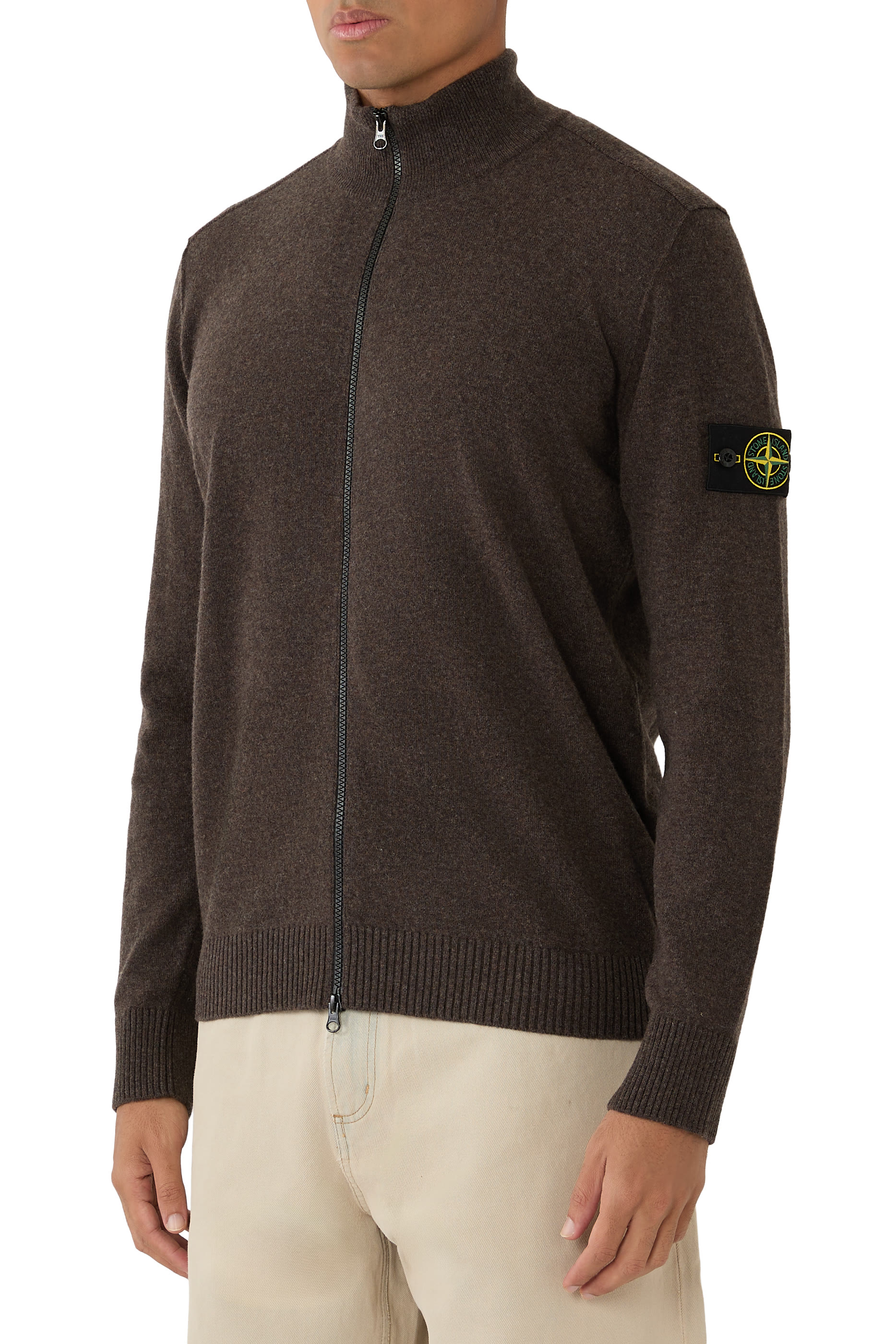 Regular-Fit Zip-Up Sweatshirt 