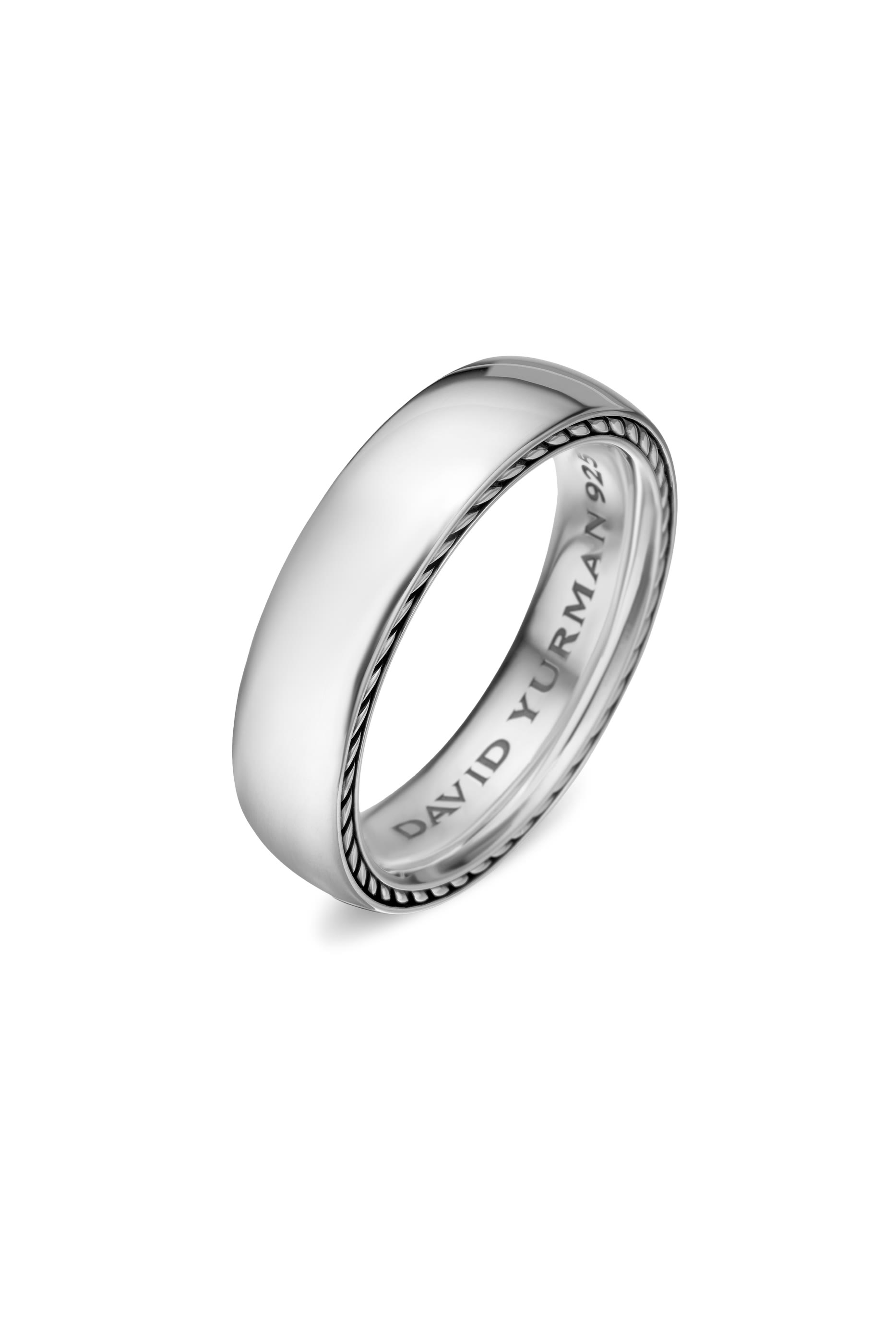 Streamline Band Ring, Sterling Silver
