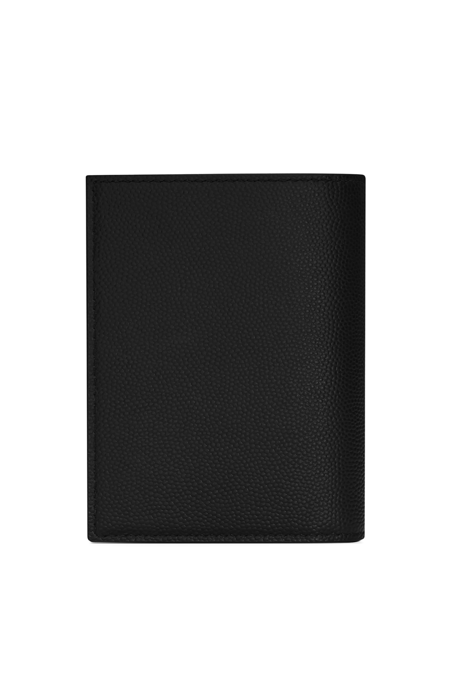 Paris Credit Card Wallet in Grain de Poudre Leather