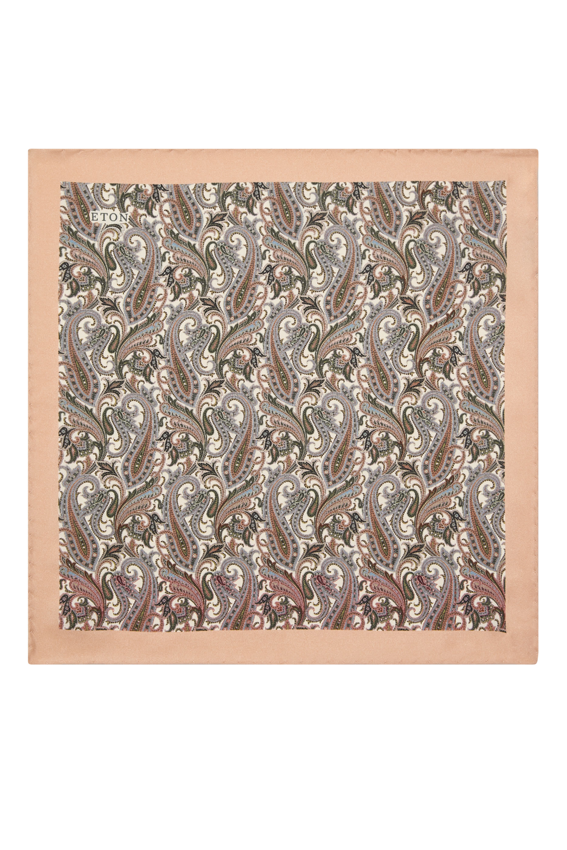 Paisley Silk Pocket Square