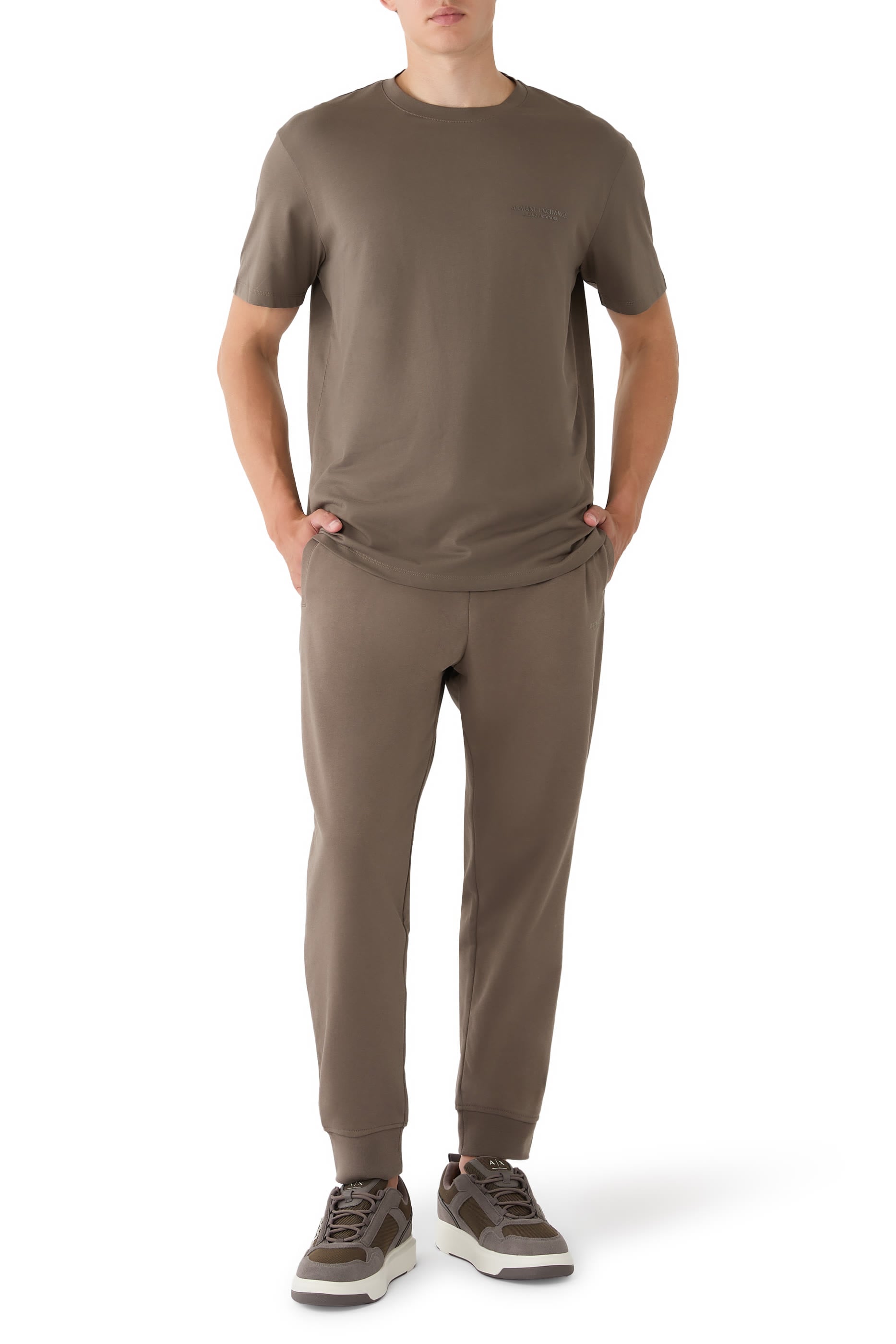  Tone Logo Joggers