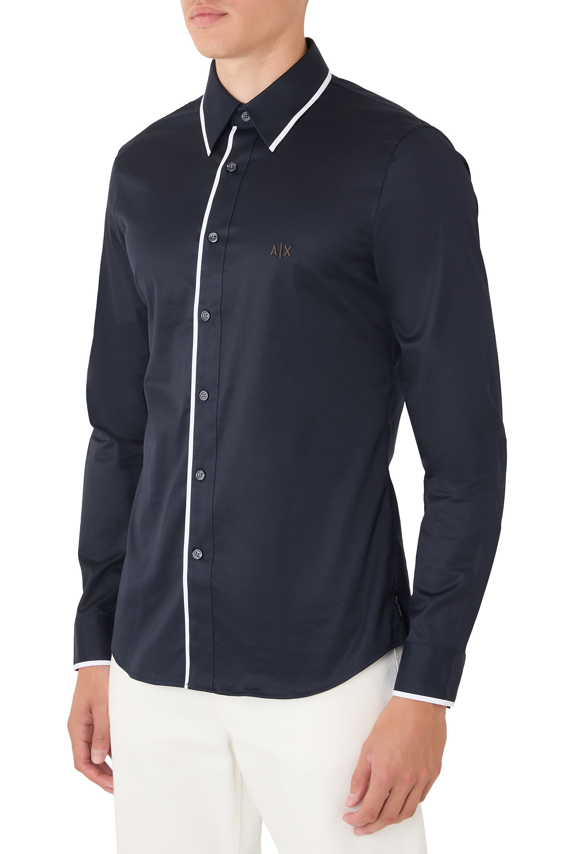 AX Logo Long Sleeves Shirt