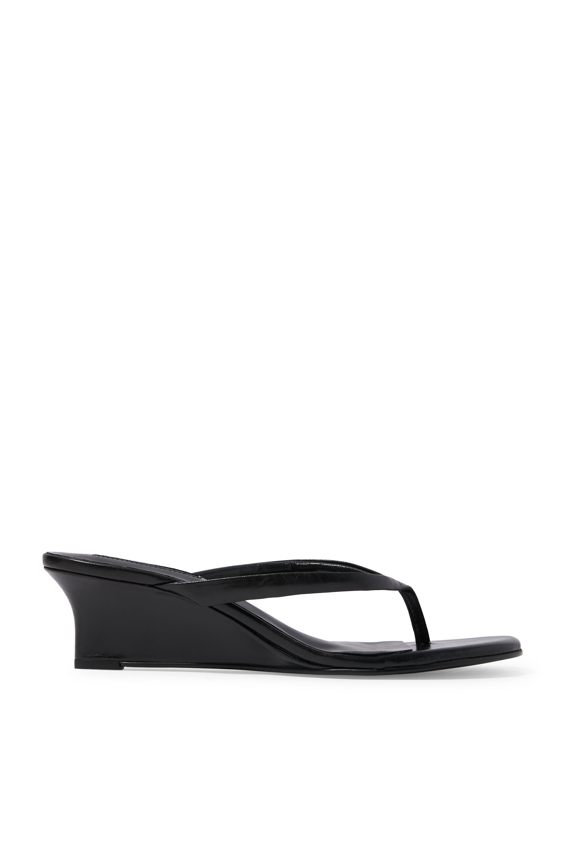 Edgy 50 Vintage Flip Flop Wedges