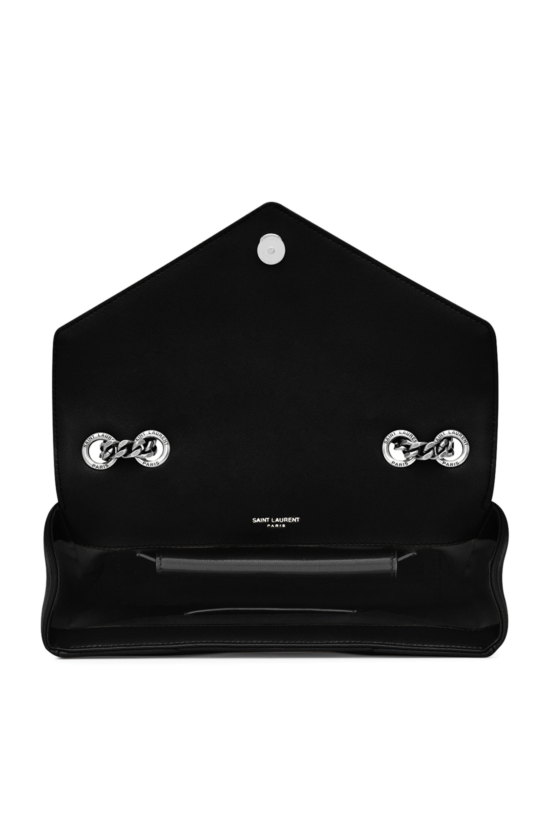 Loulou Small Chain Bag In Matelass&eacute; Lambskin