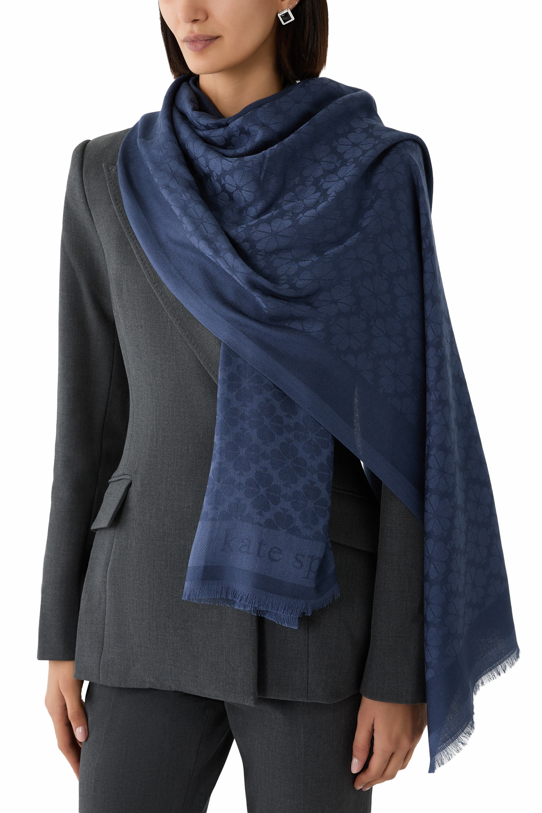 Spade Flower Scarf