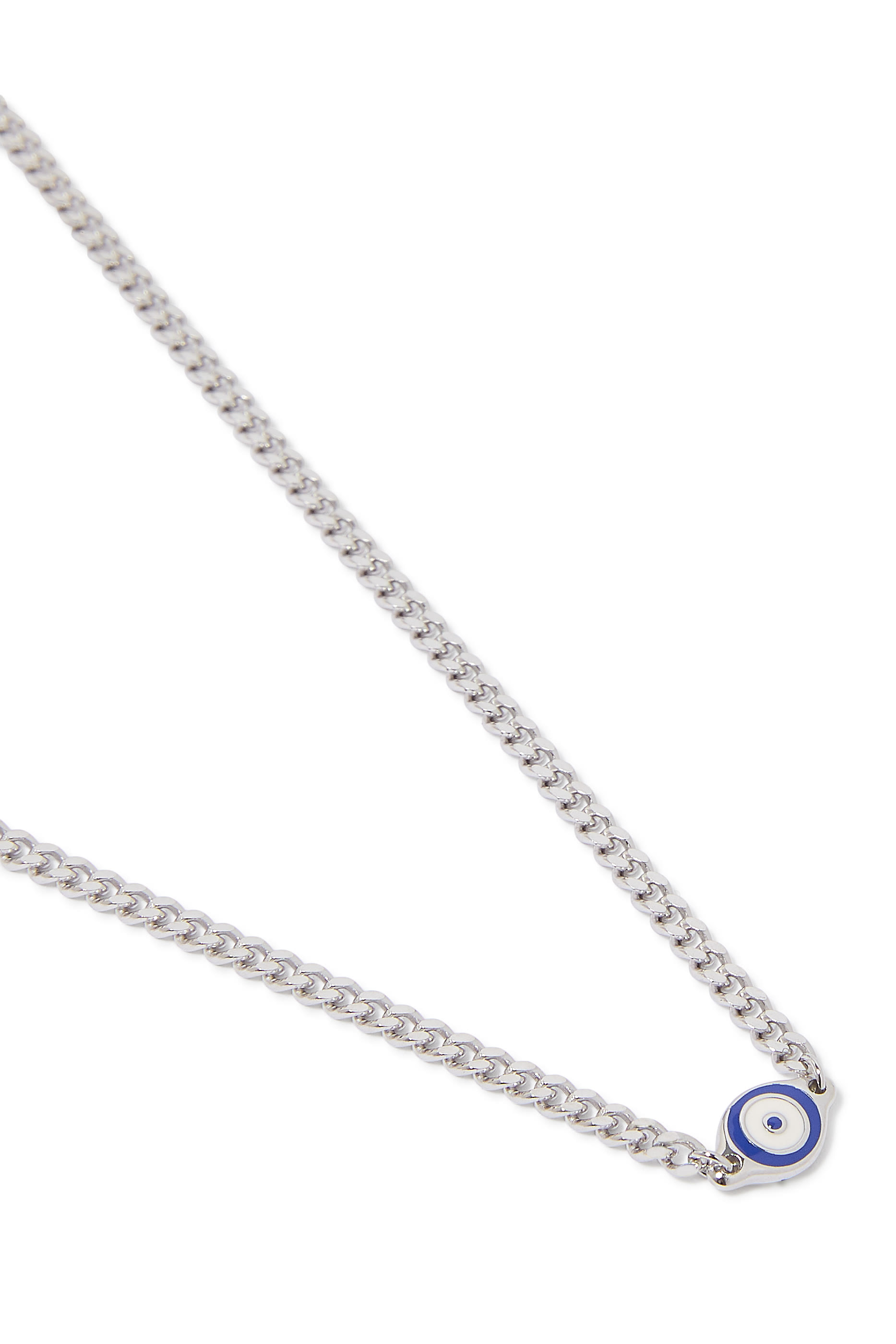 Single Eye Necklace, Metal