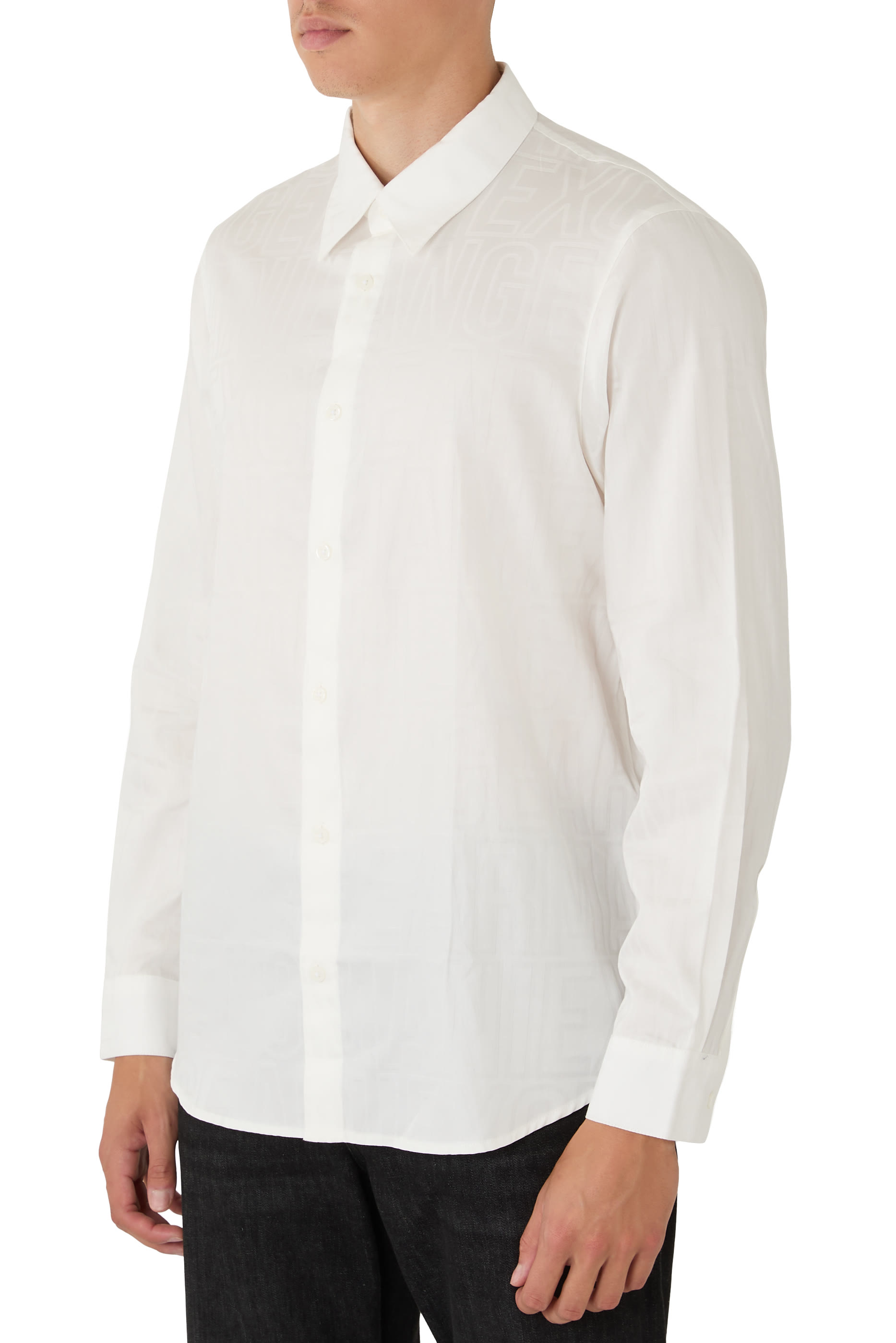 Regular Fit Jacquard Shirt