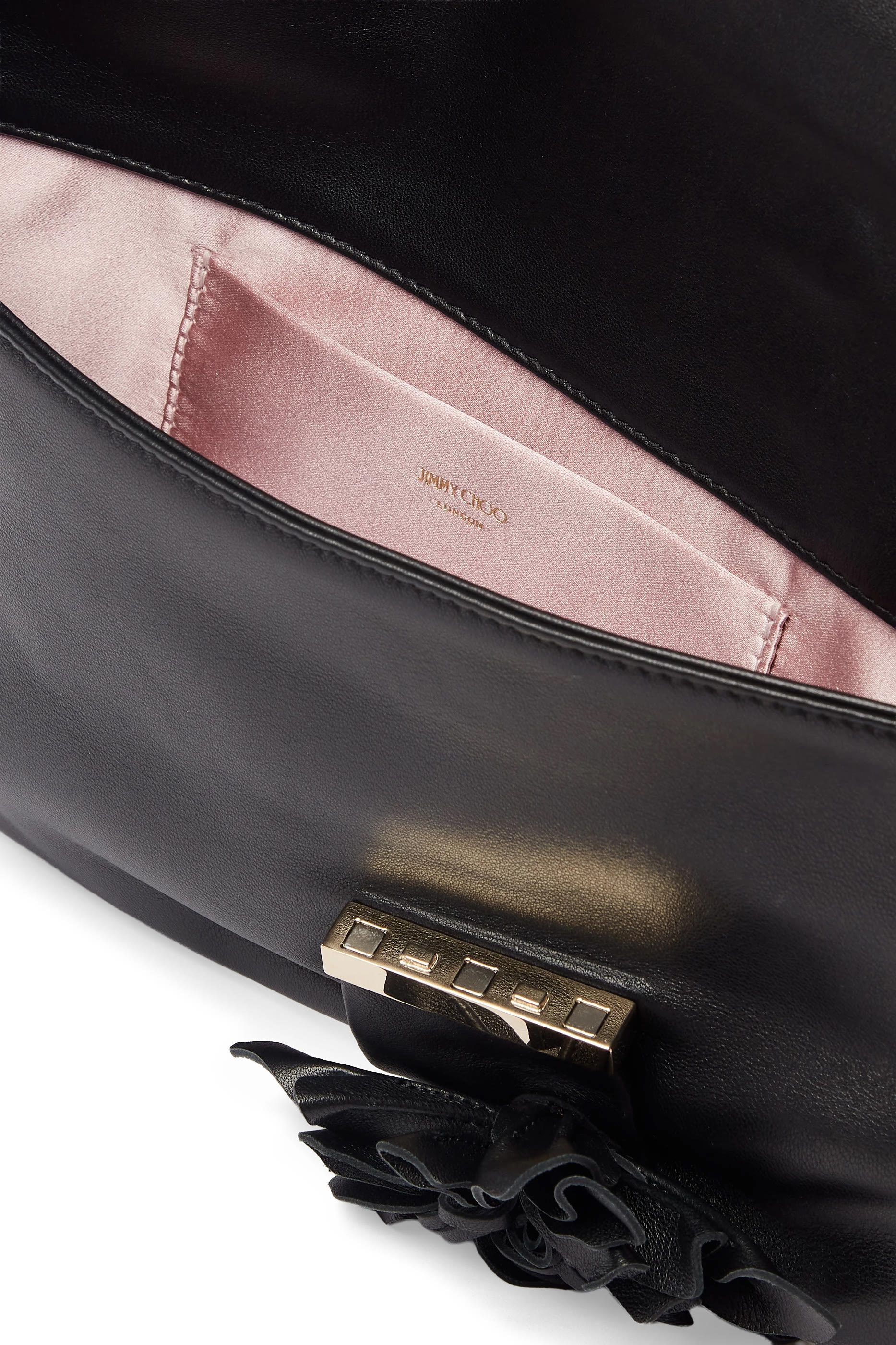  Zandra Leather Clutch Bag