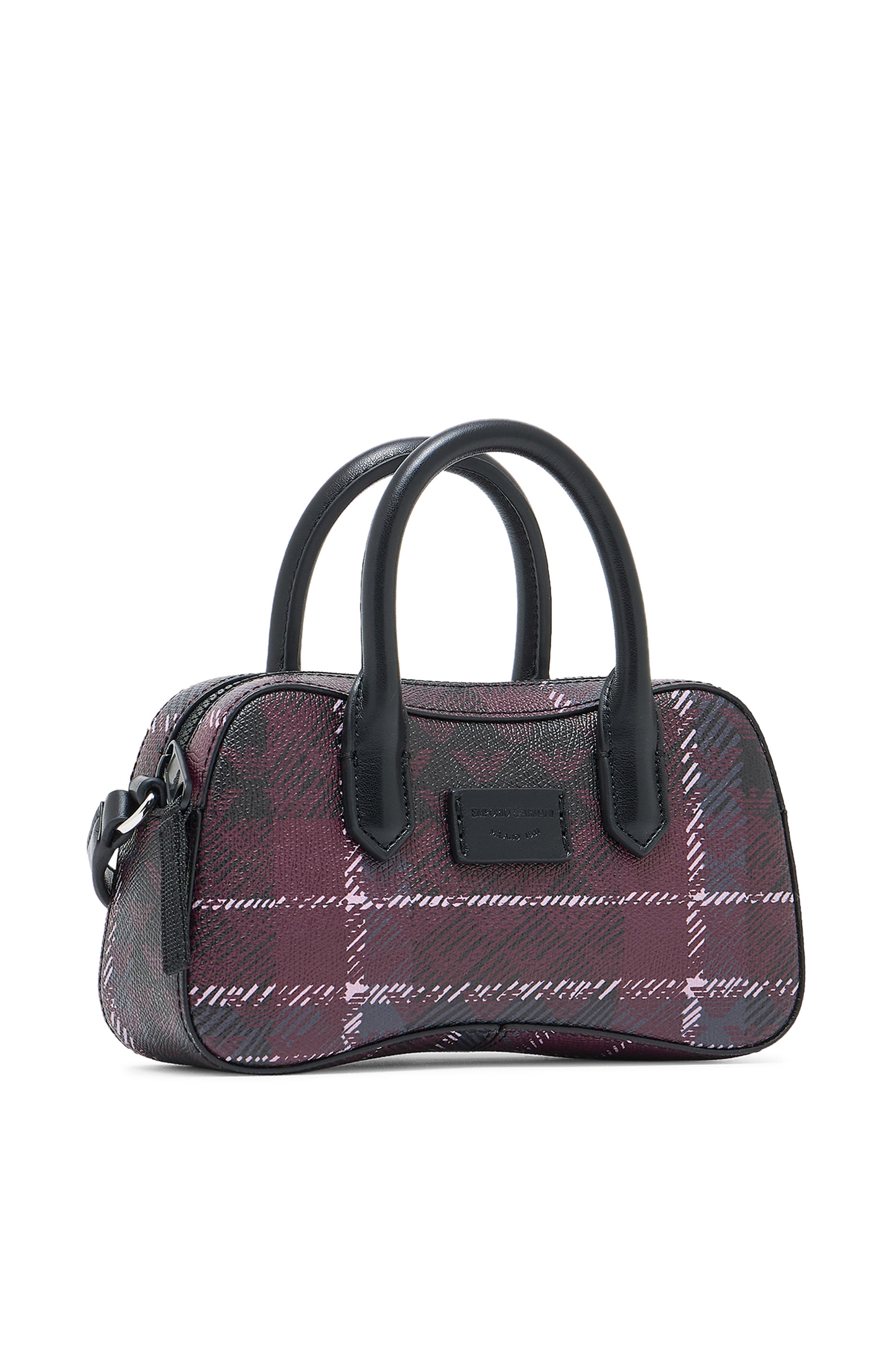 Kids Tartan Effect Handbag