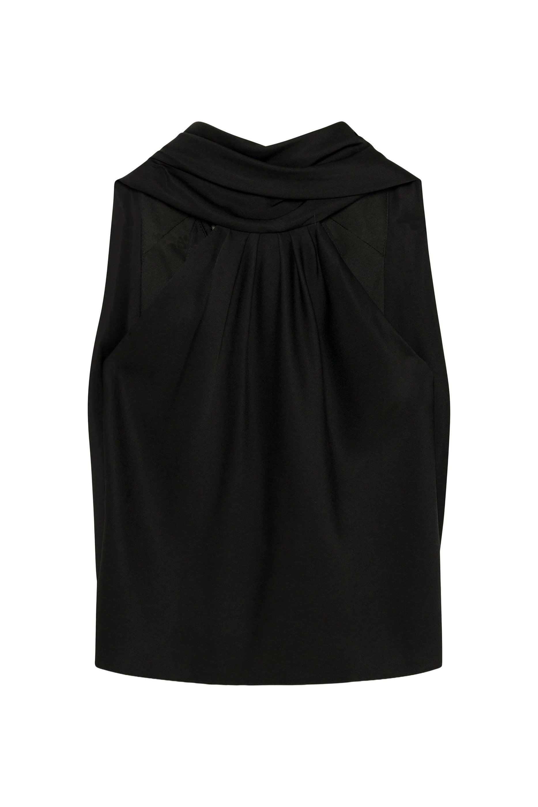 Scarlett Satin Cape Top