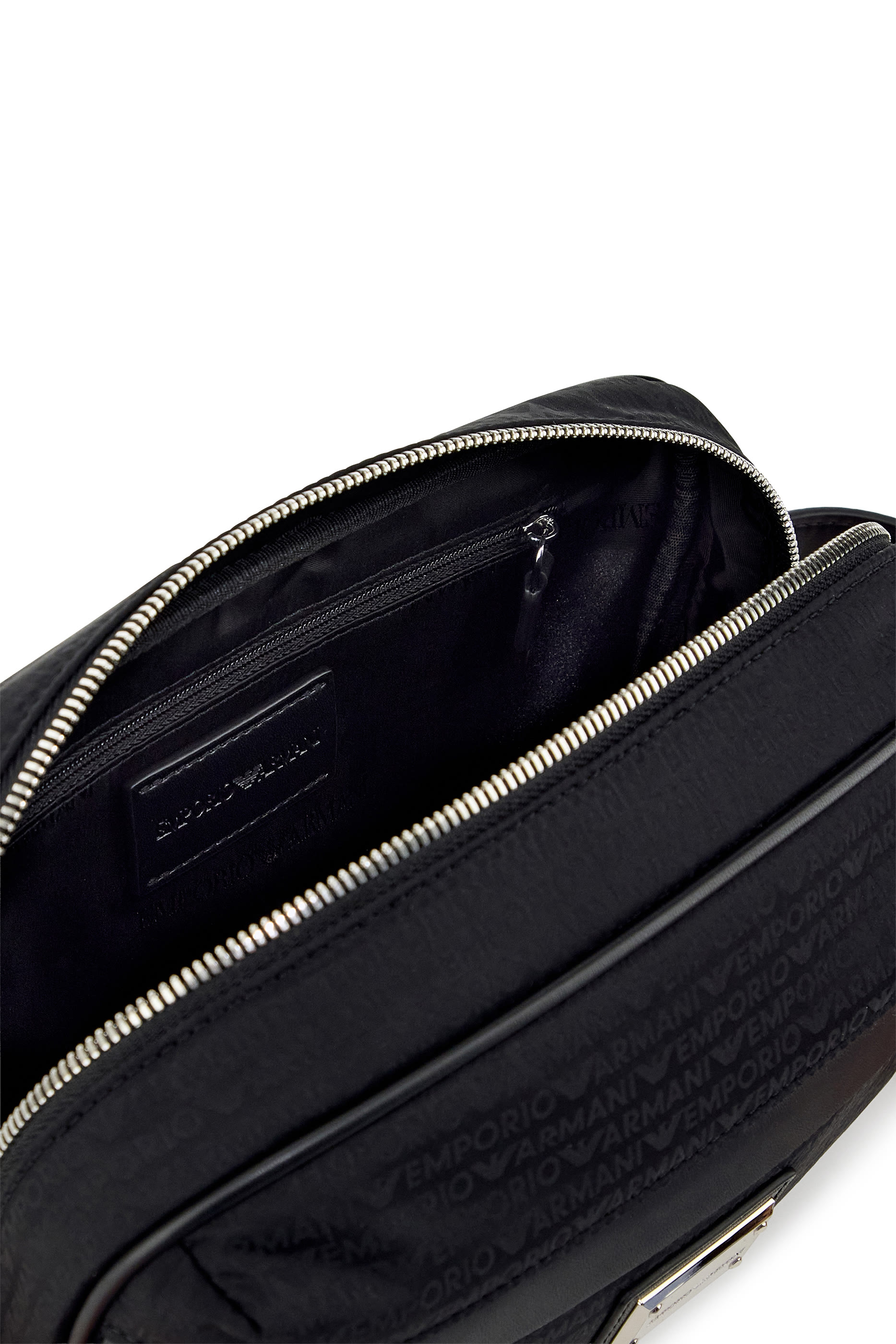 Logo Plaque Toiletry Bag