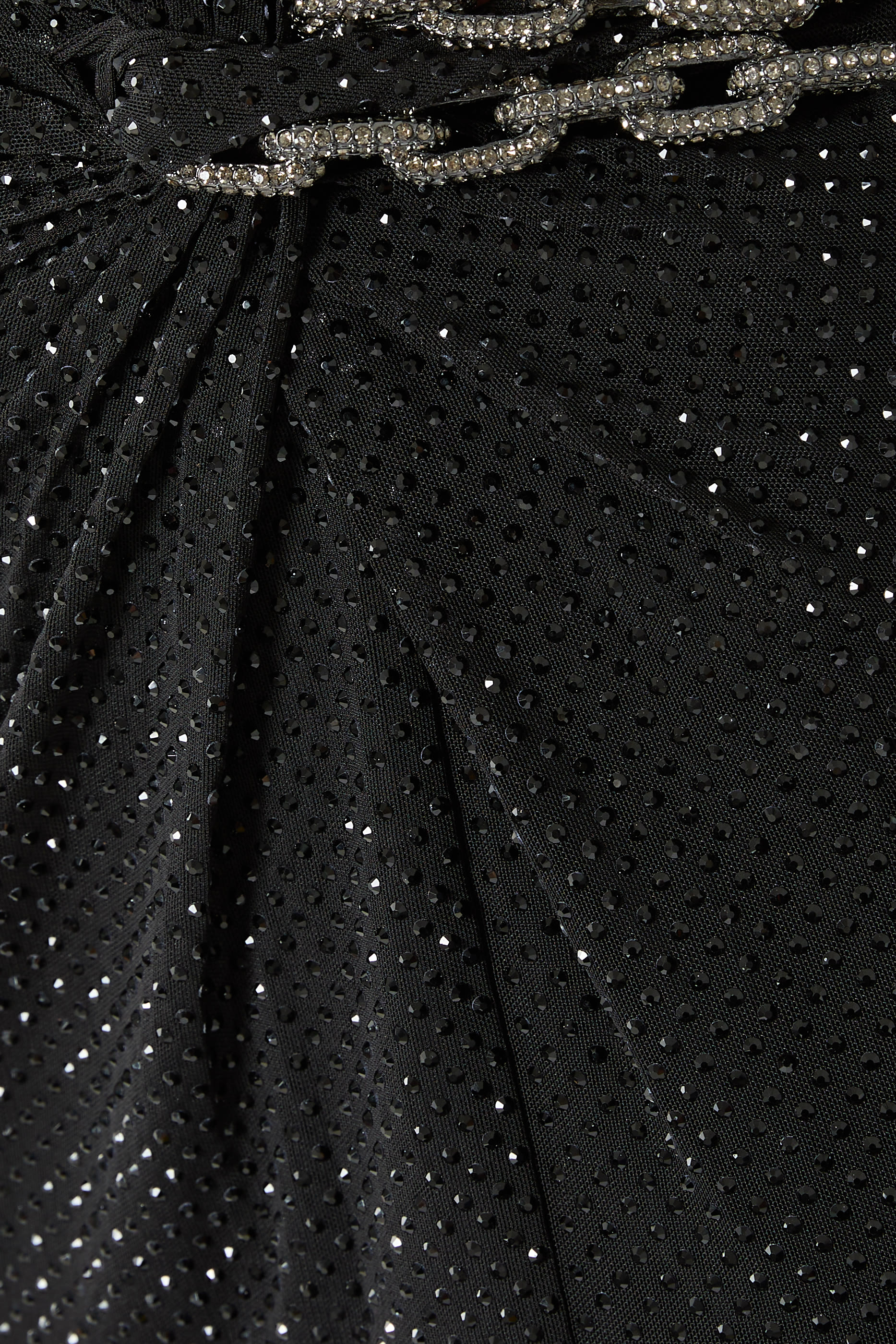 Rhinestone Embellished Maxi Dress