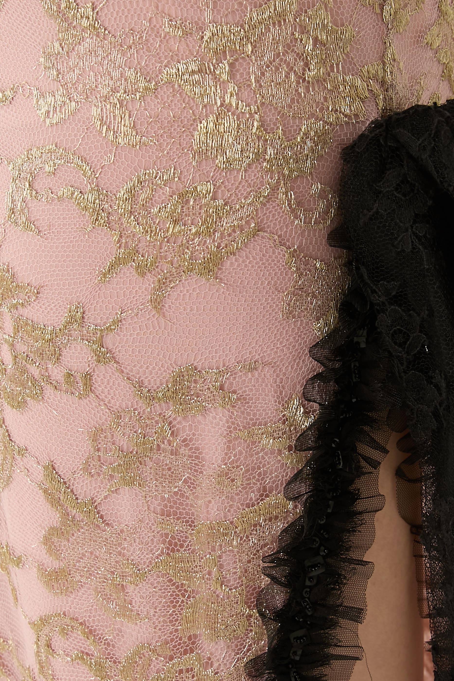 High Neck Lace Dress