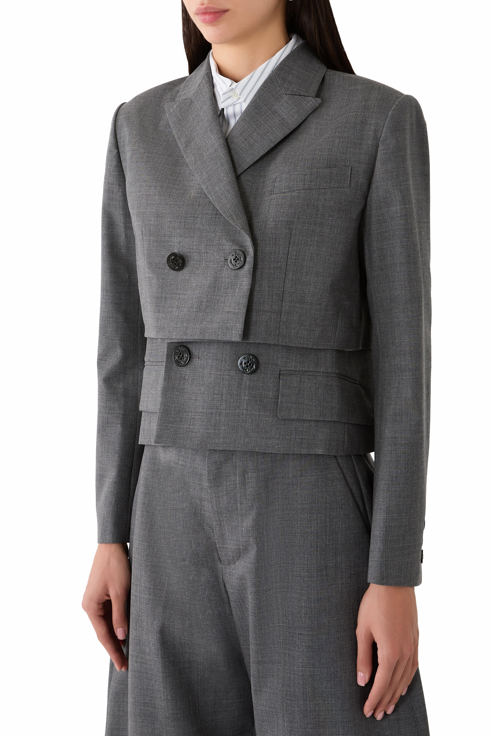 Suiting x Poplin Jacket