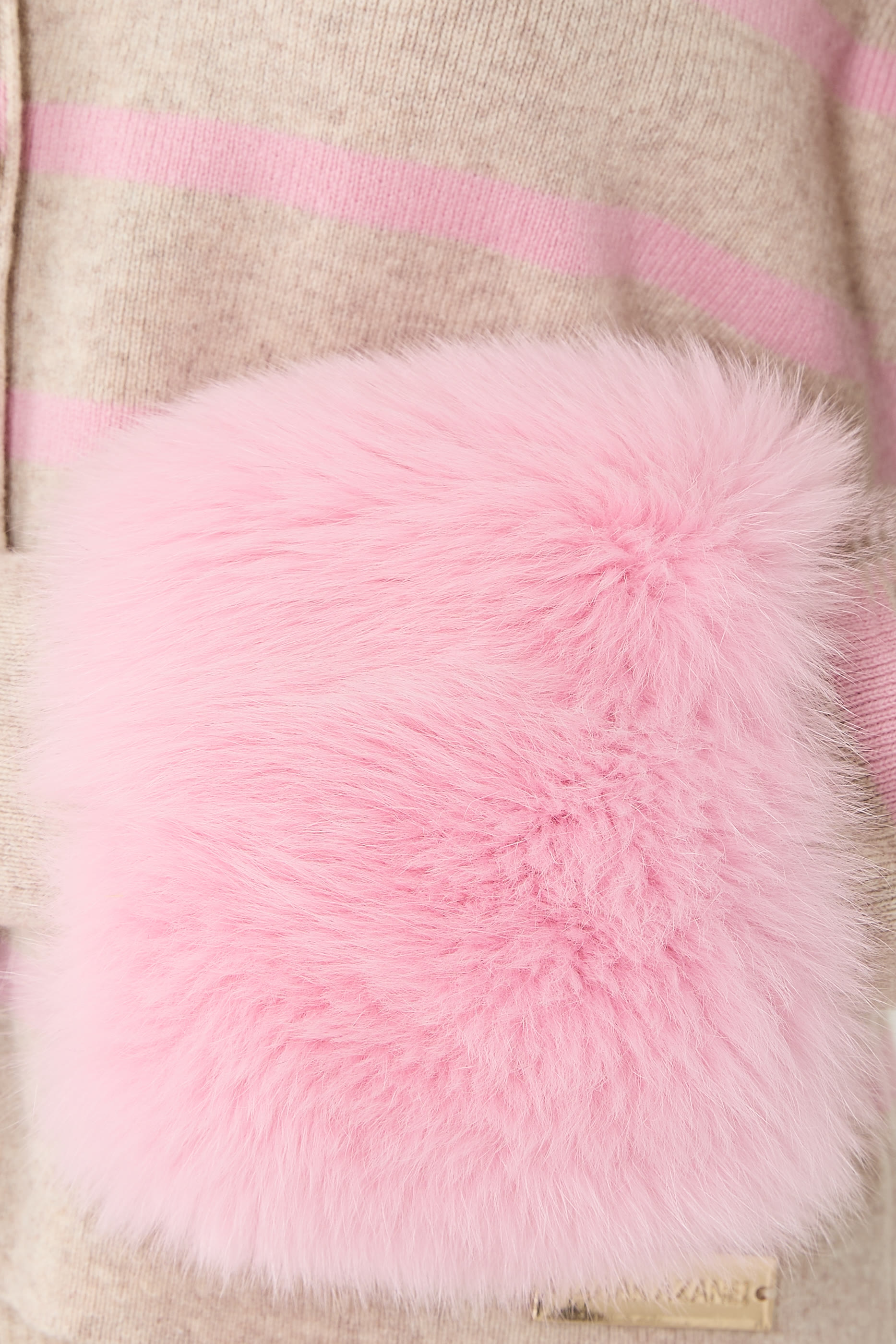 Striped Button Detail Shirt 