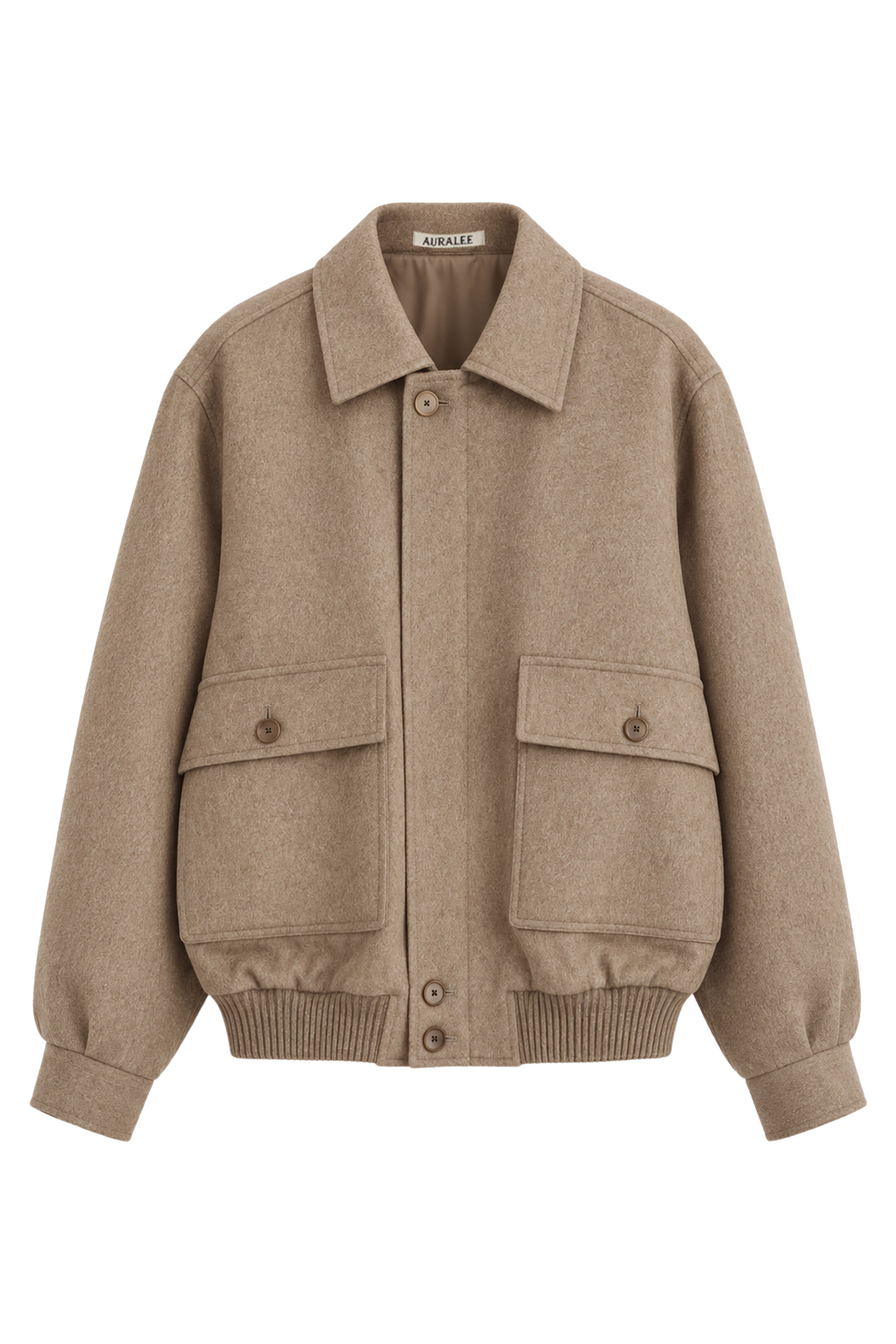 Point Collar Zip Blouson