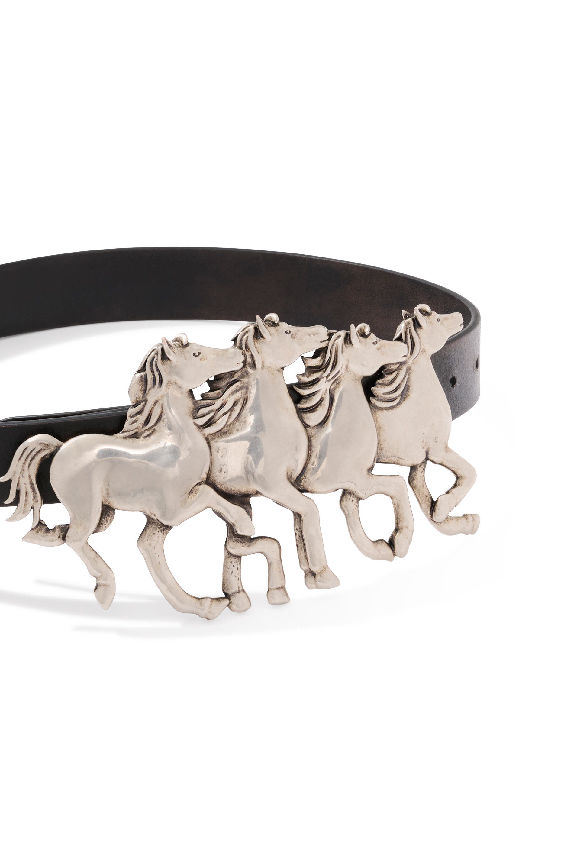 Chloé Running Horses Wide Belt