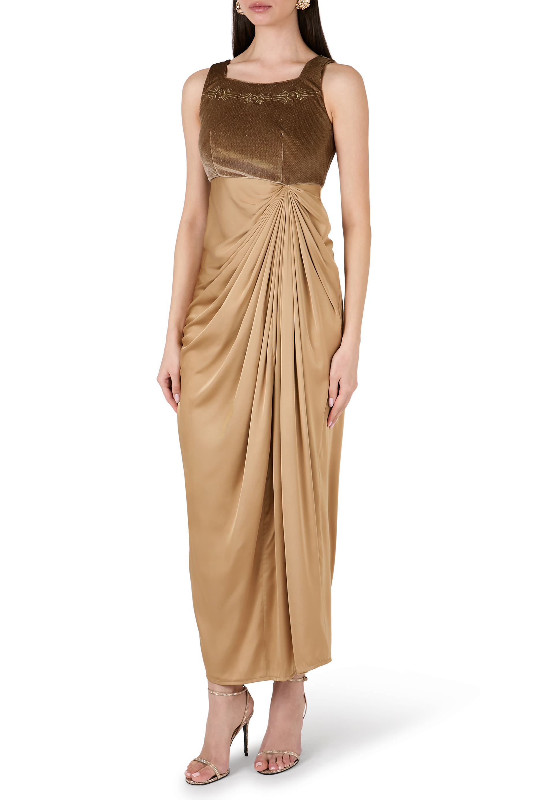  Velvet Wrapped Kaftan