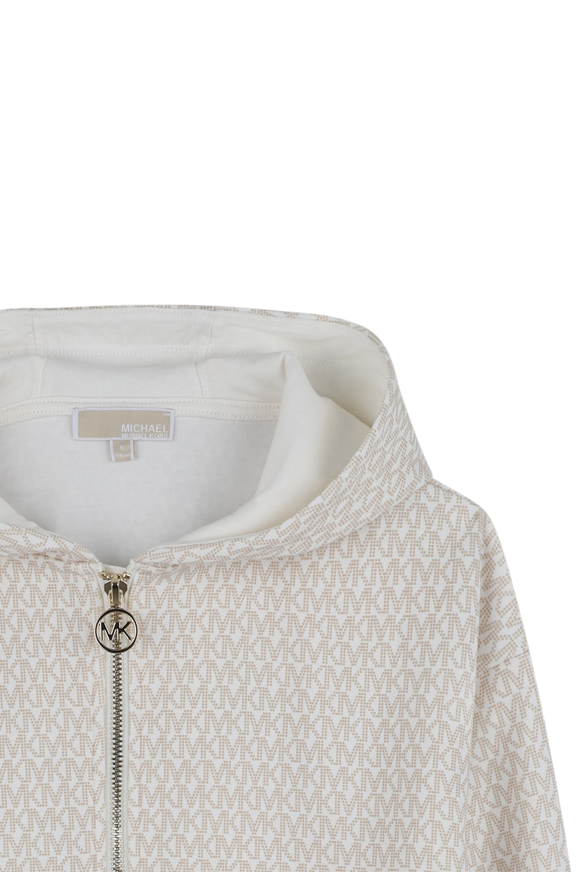 Kids All-Over MK Logo Cardigan