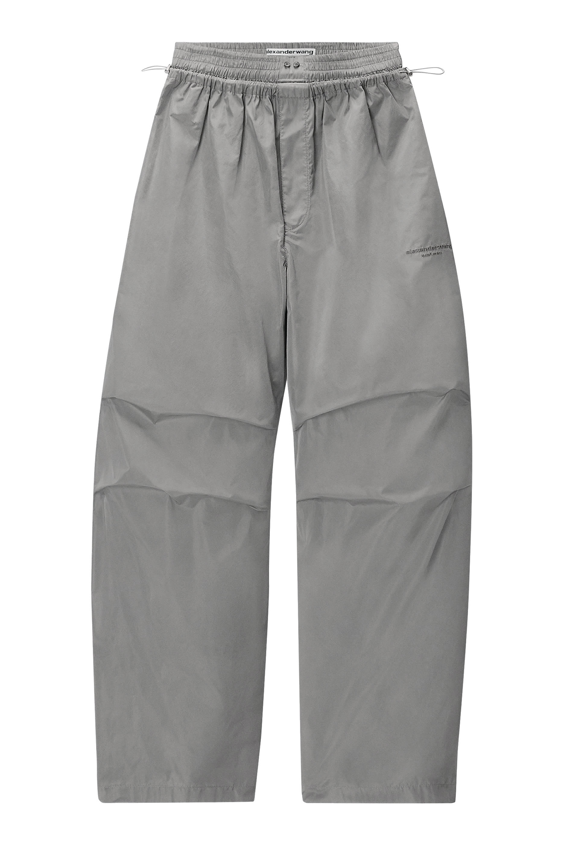 Boxer Waist Mid-Rise Track Pant