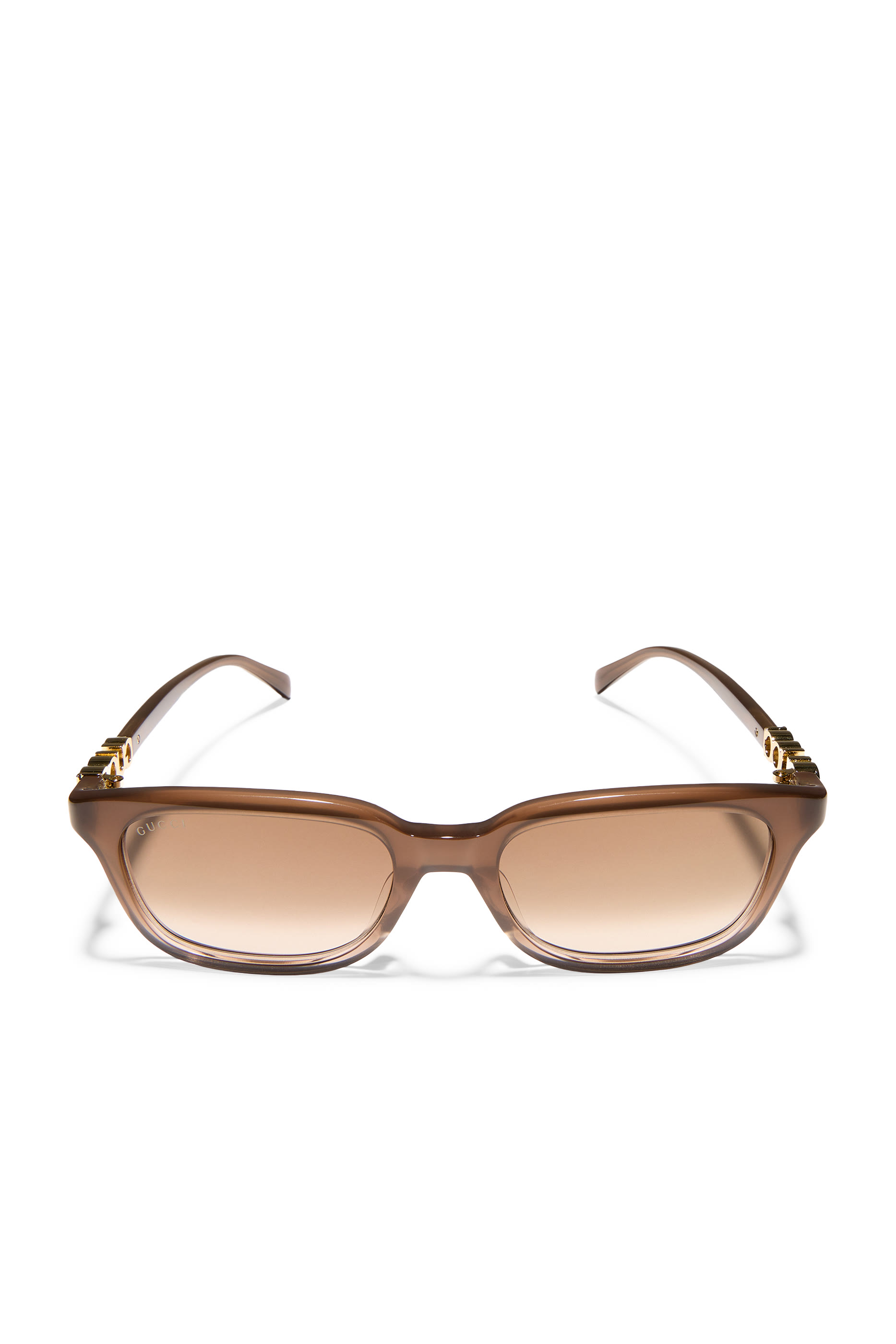 Rectangular-Frame Sunglasses