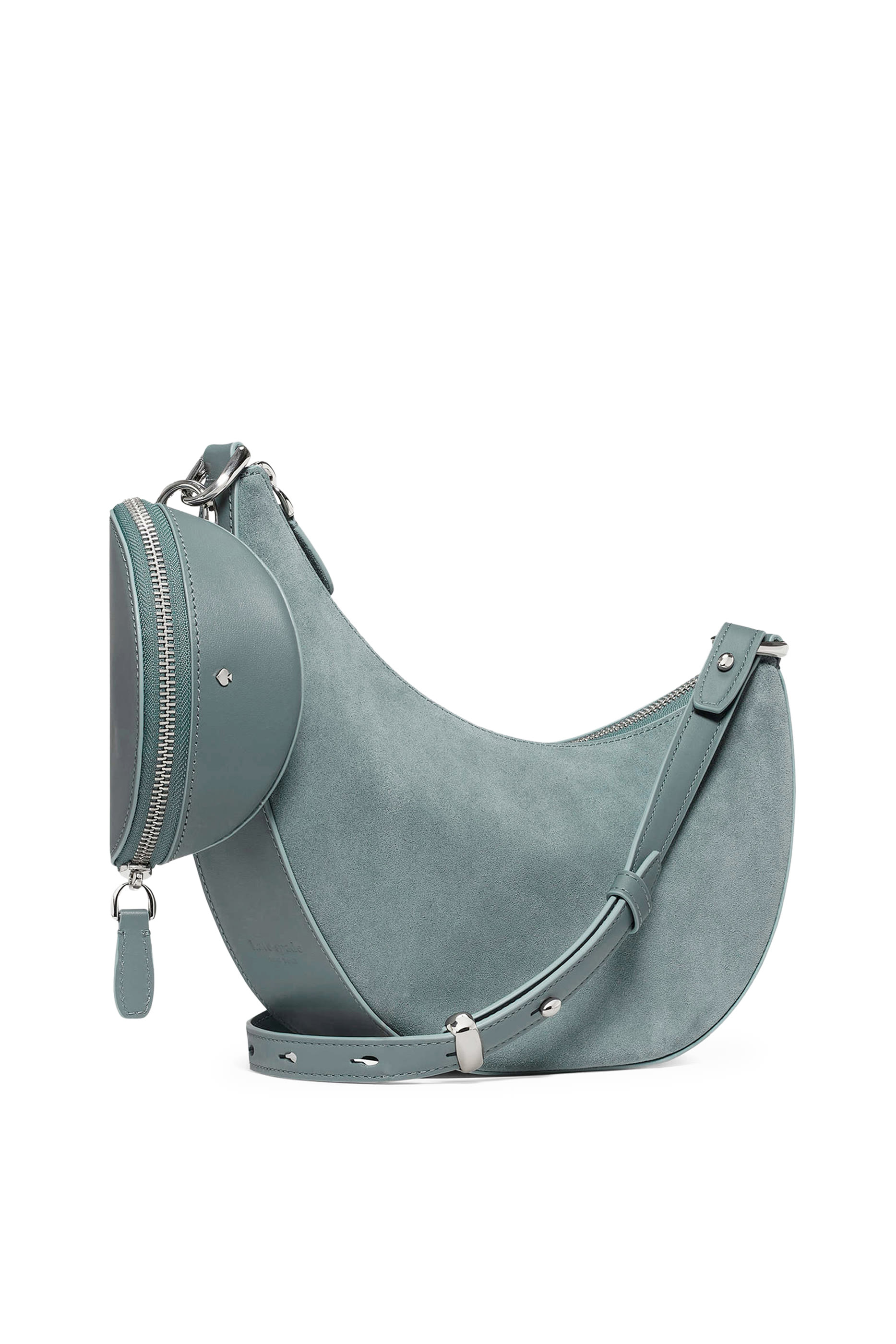 Duo Suede Crossbody Bag