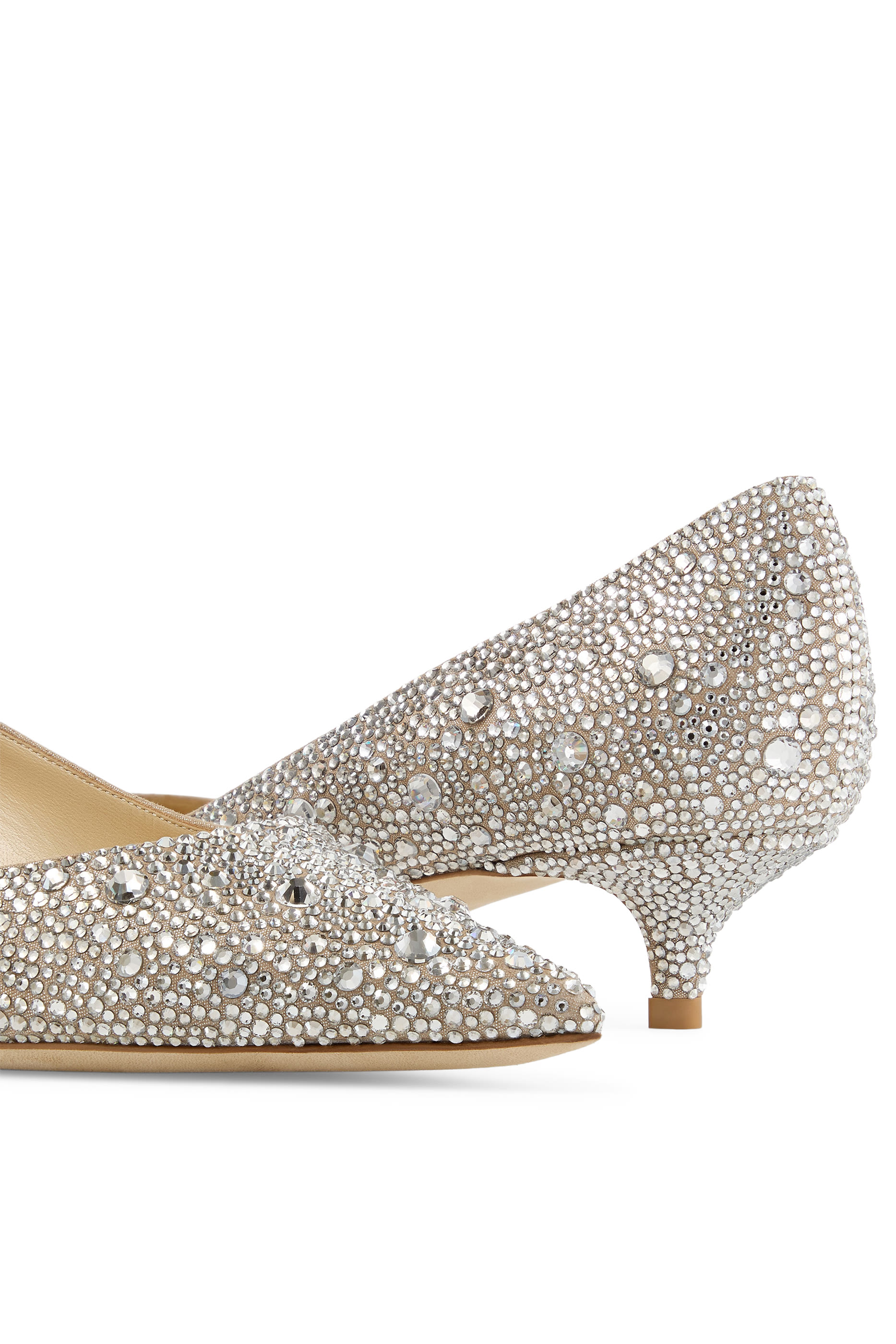 Amelia 35 Shimmer Suede Pumps 