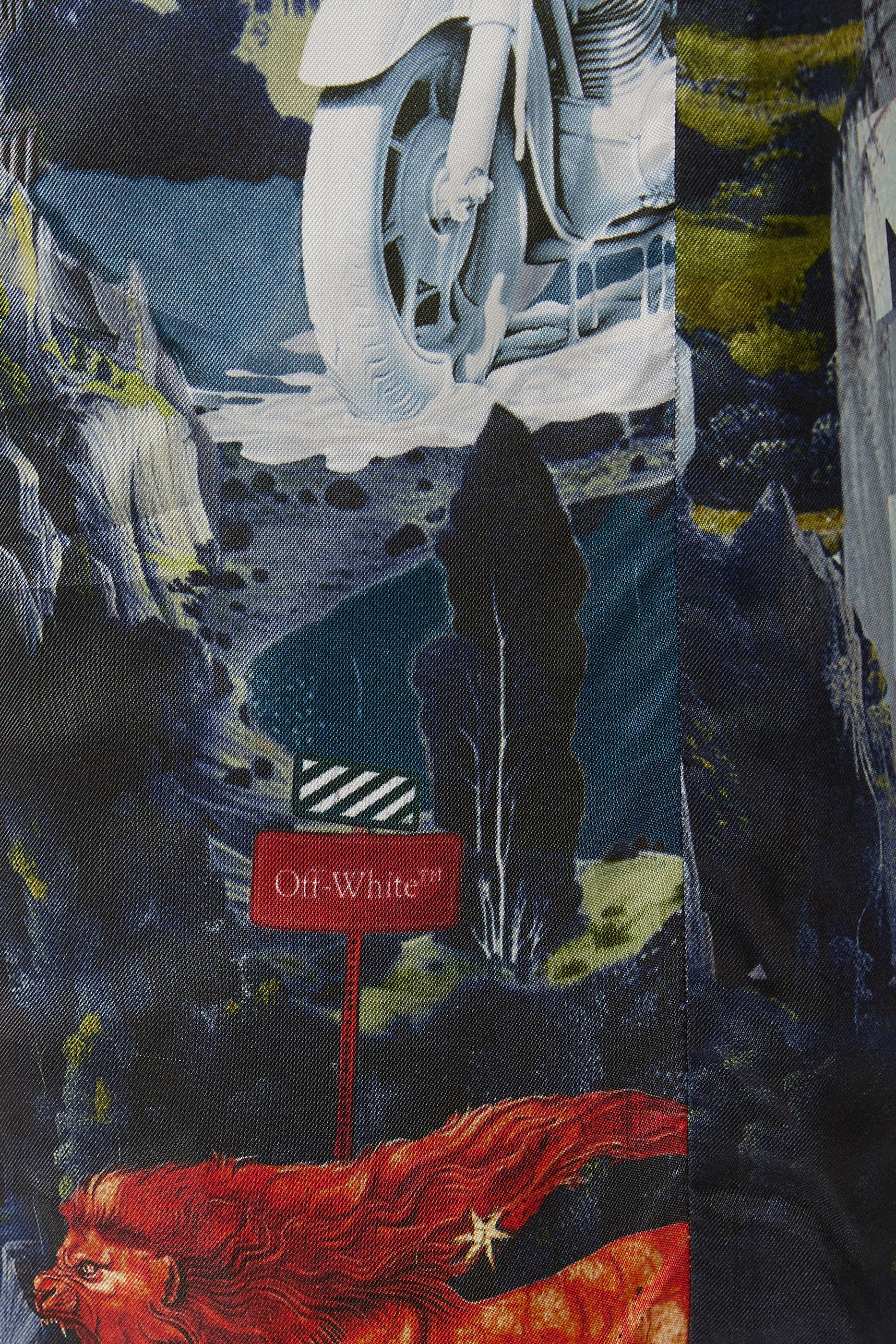 World Paint Viscose Bowling Shorts