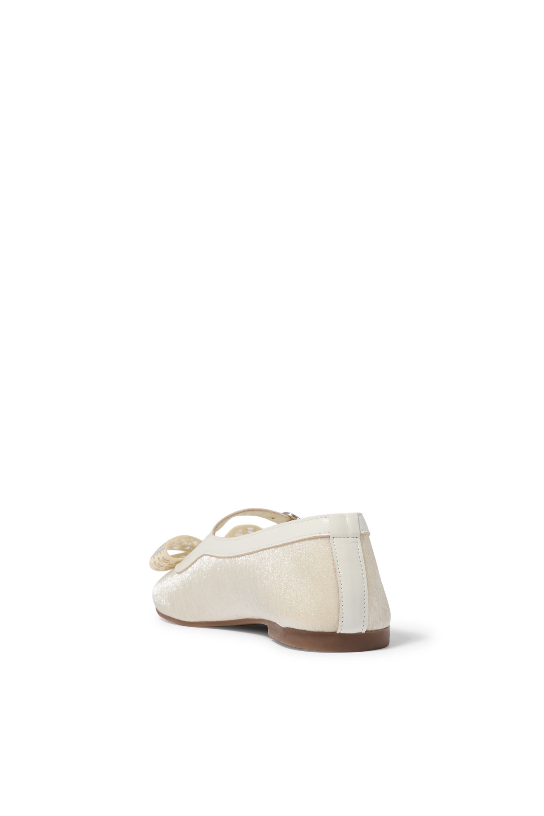 Kids Bow Crystal-Embellished Ballerinas