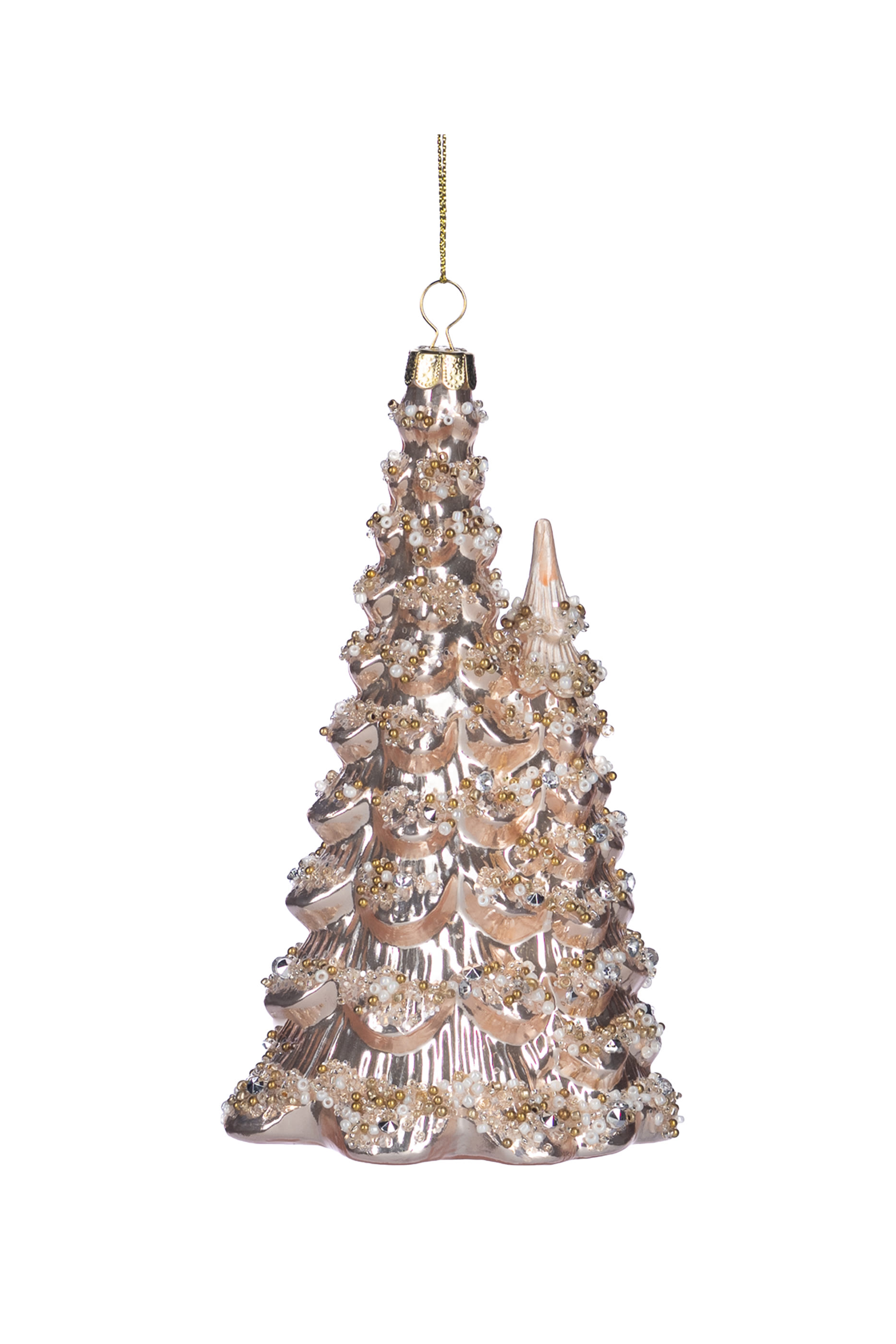Glass Beaded Trees Ornament