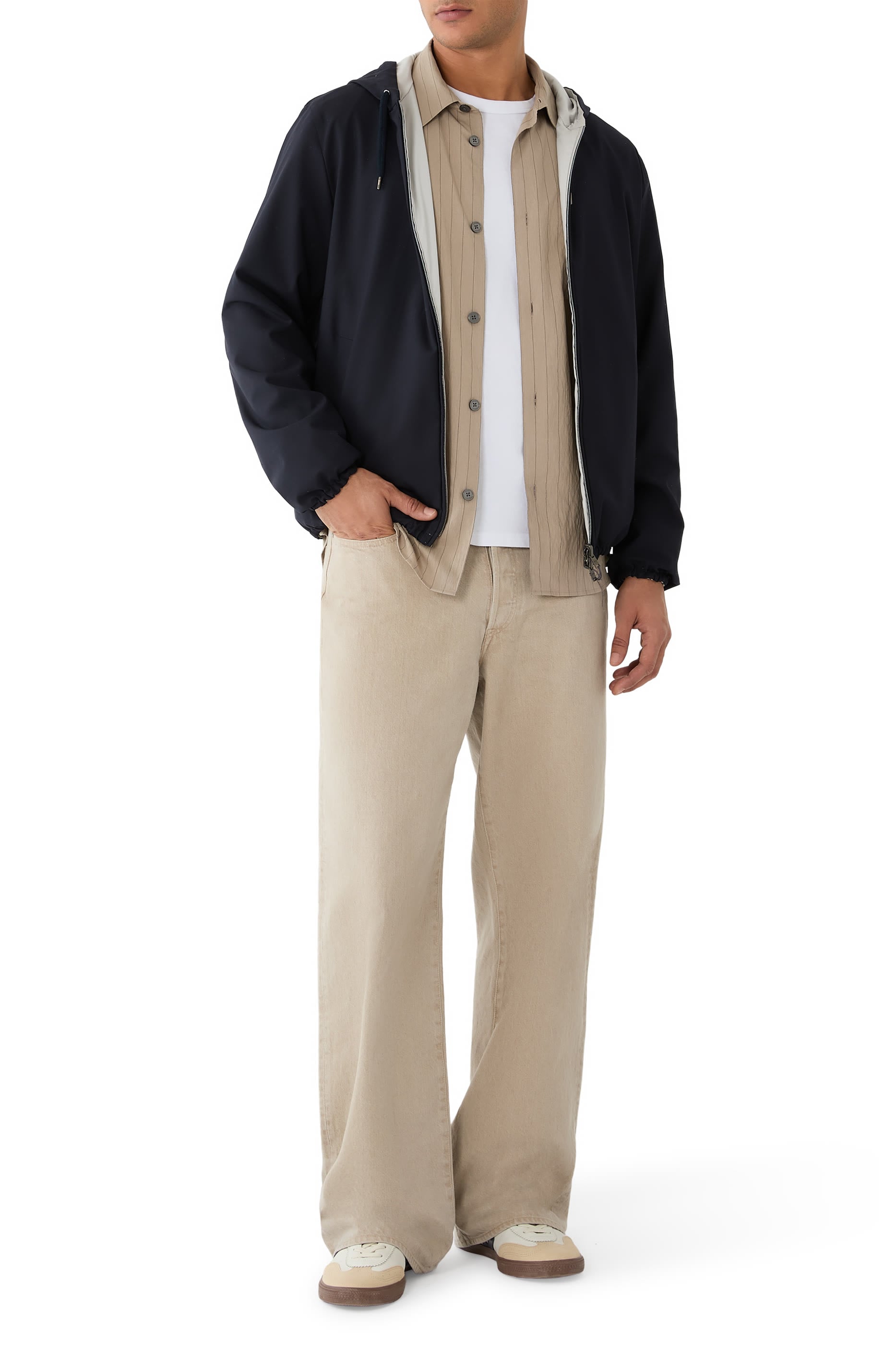 Jacket in Light Stretch Wool 