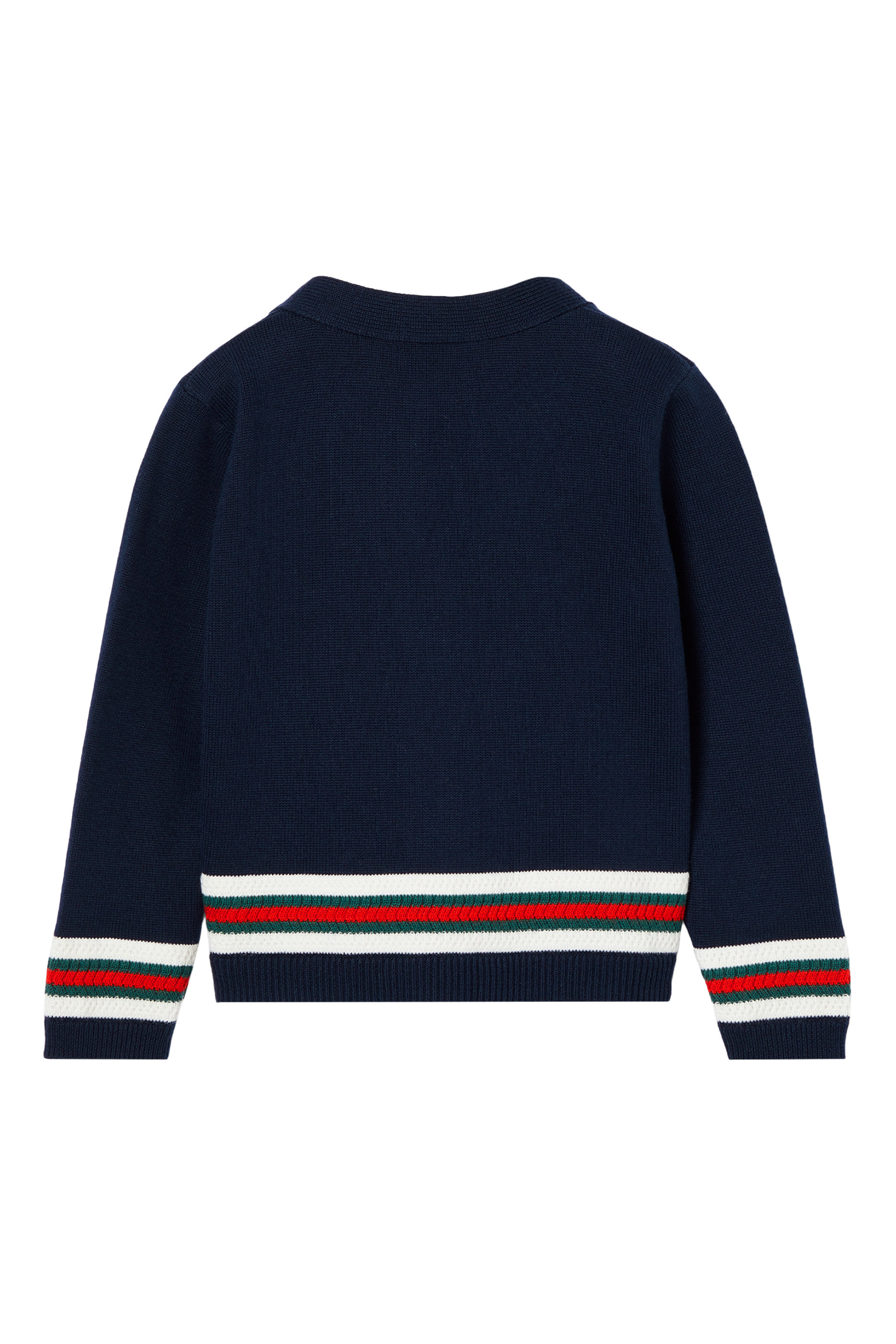 Kids Web Detail Cardigan