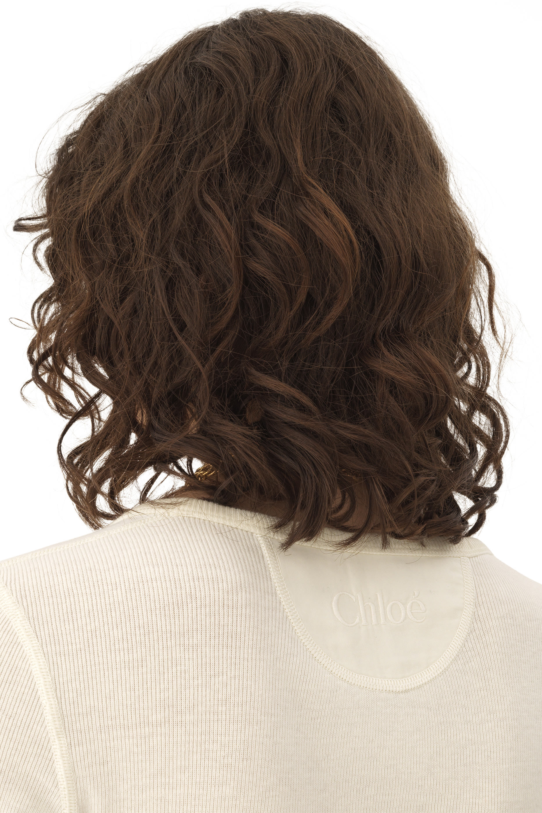 Scoop-Neck Henley Shirt