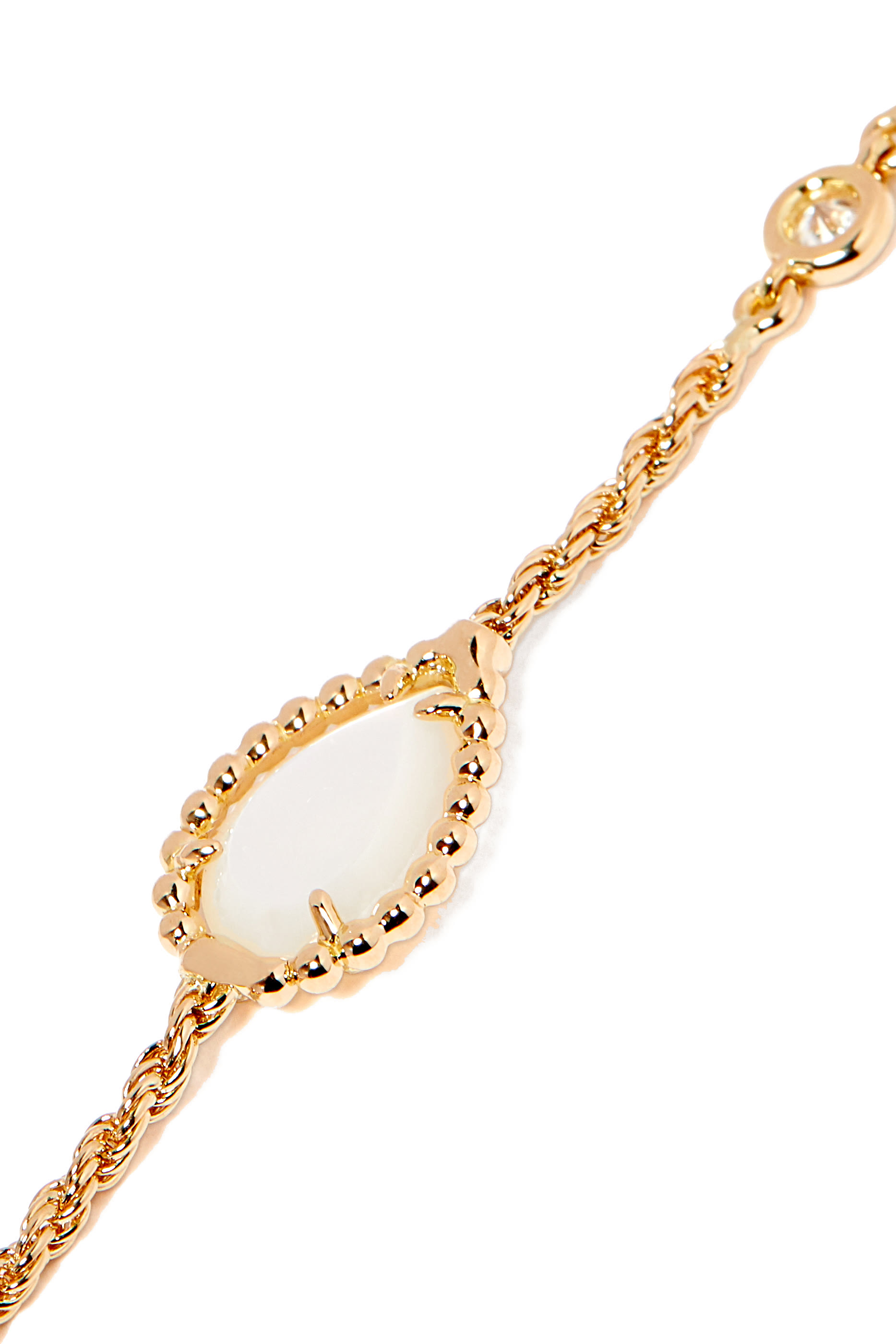 Serpent Boh&egrave;me XS Motif Bracelet, Diamond & Mother Of Pearl