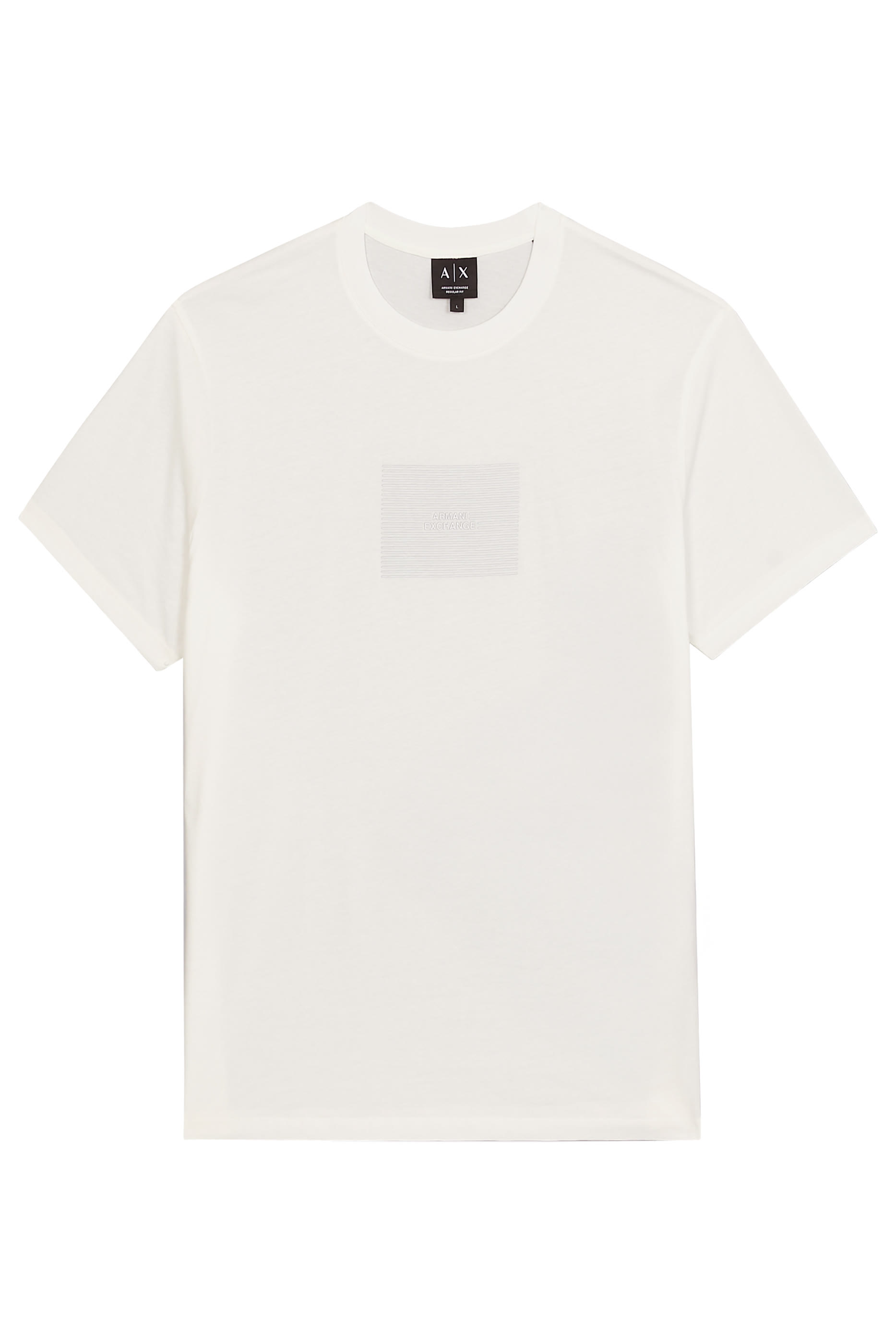 AX Logo Cotton-Jersey T-Shirt
