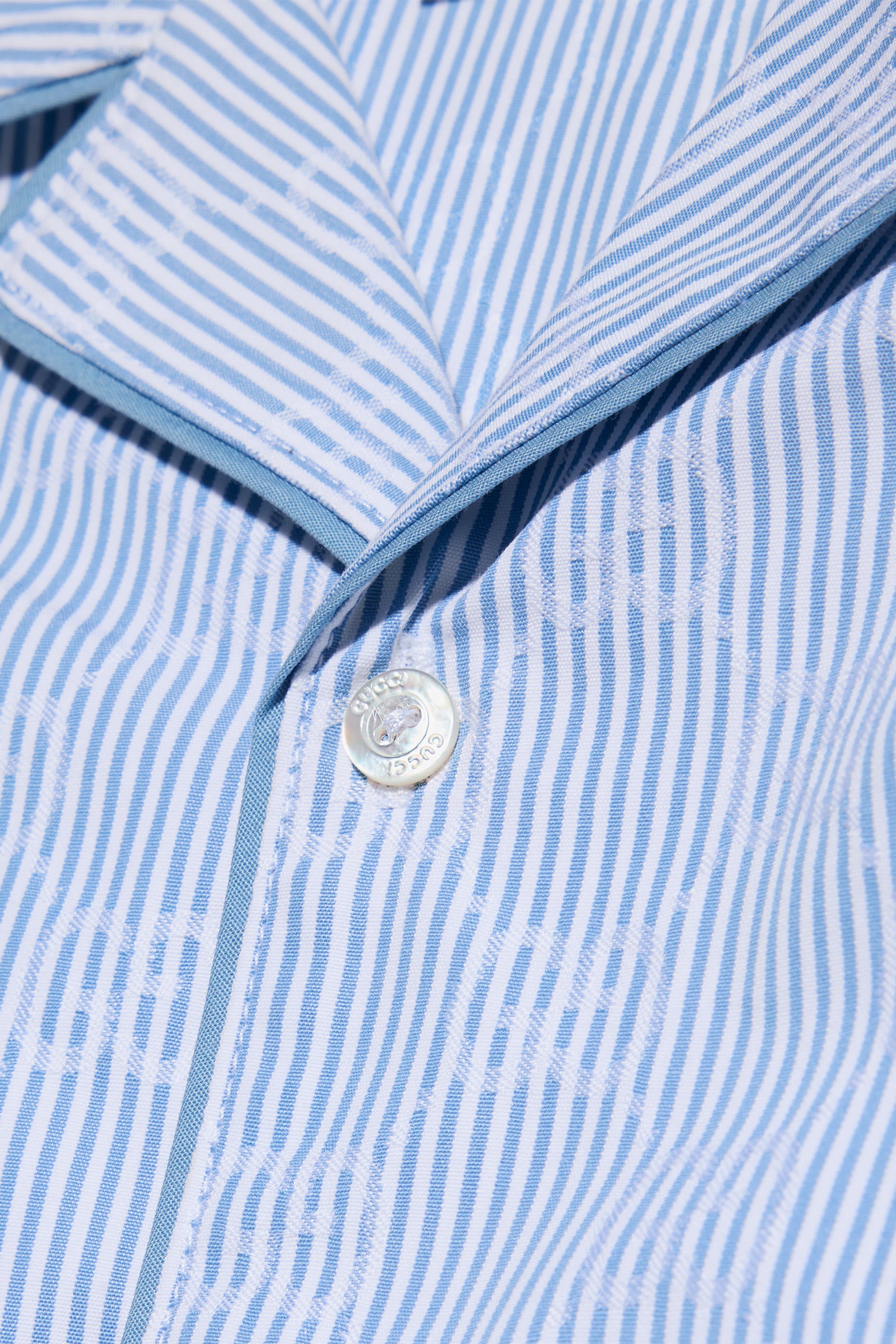 Kids GG Striped Shirt
