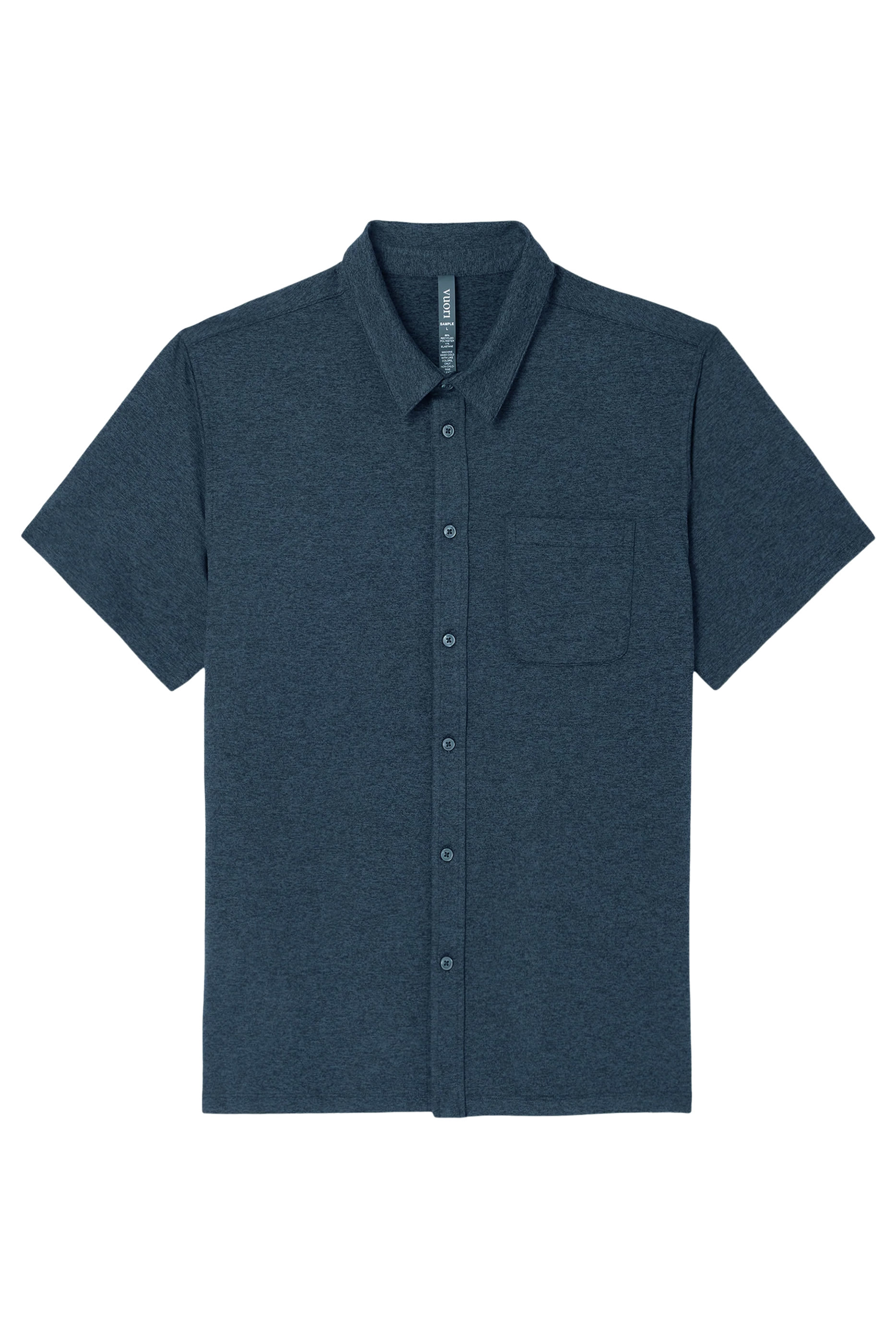 Short Sleeve Ponto Button Down Shirt 