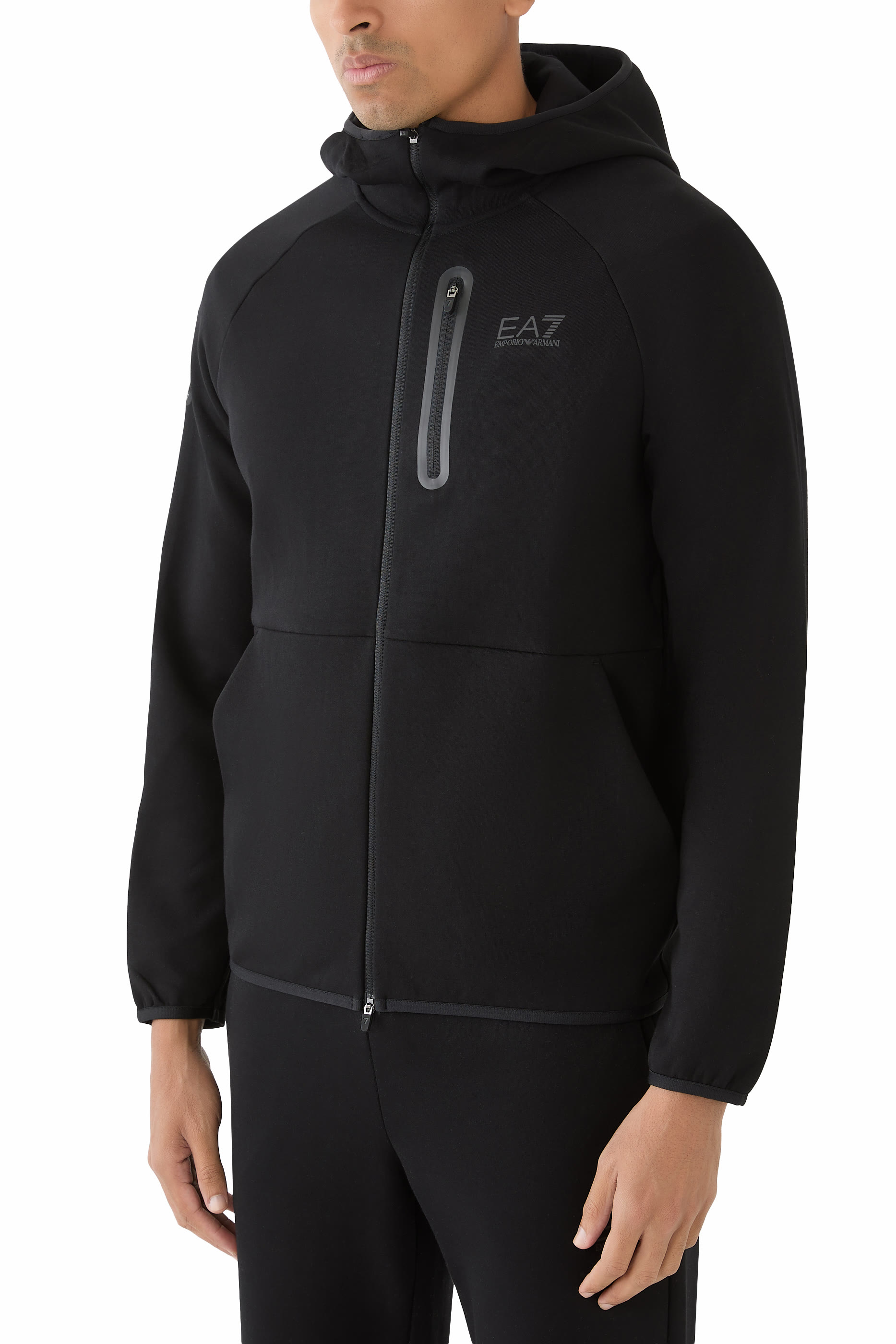 EA7 Logo Hoodie