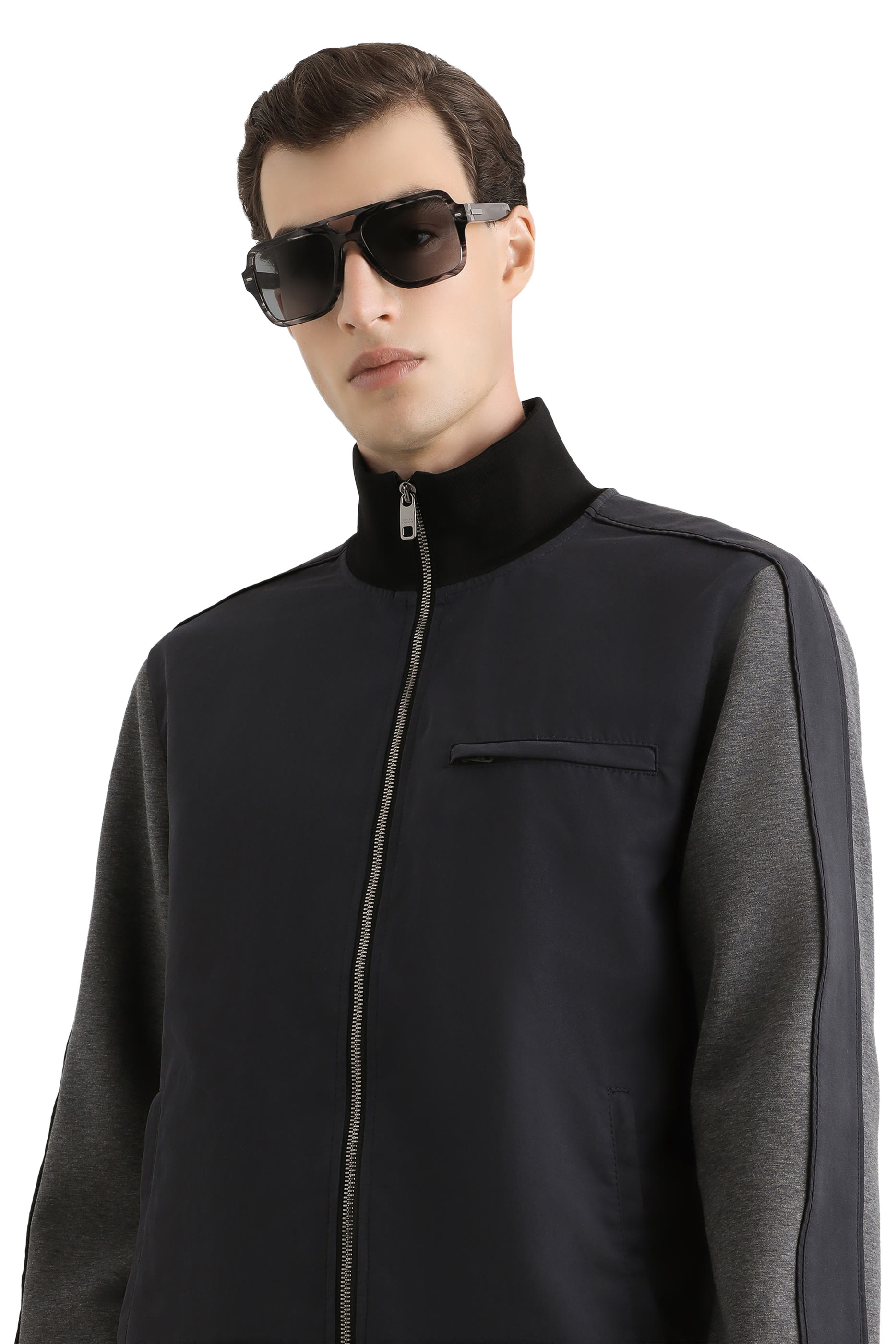 Double-Faced Sweatshirt