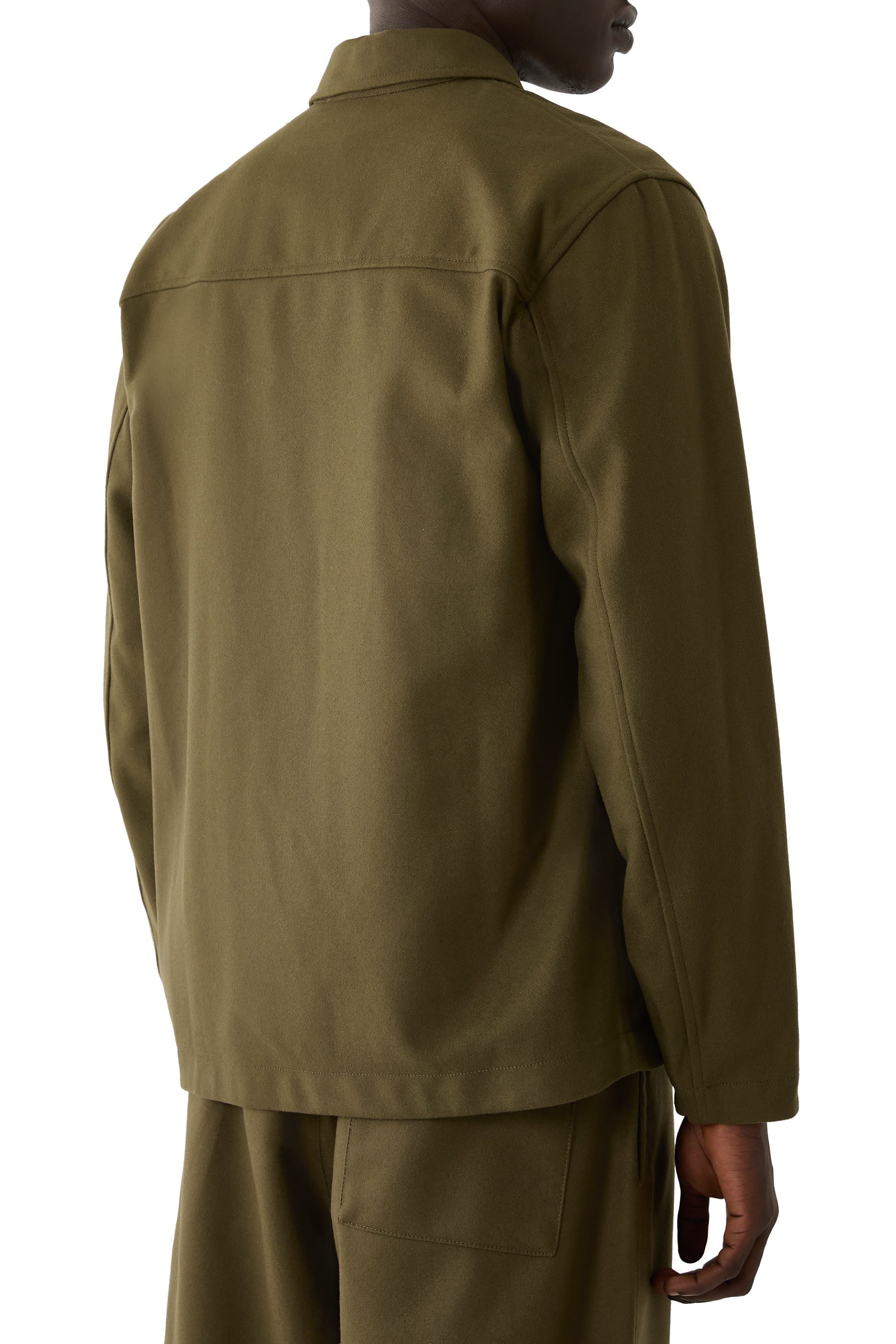 Overshirt with Buttons 