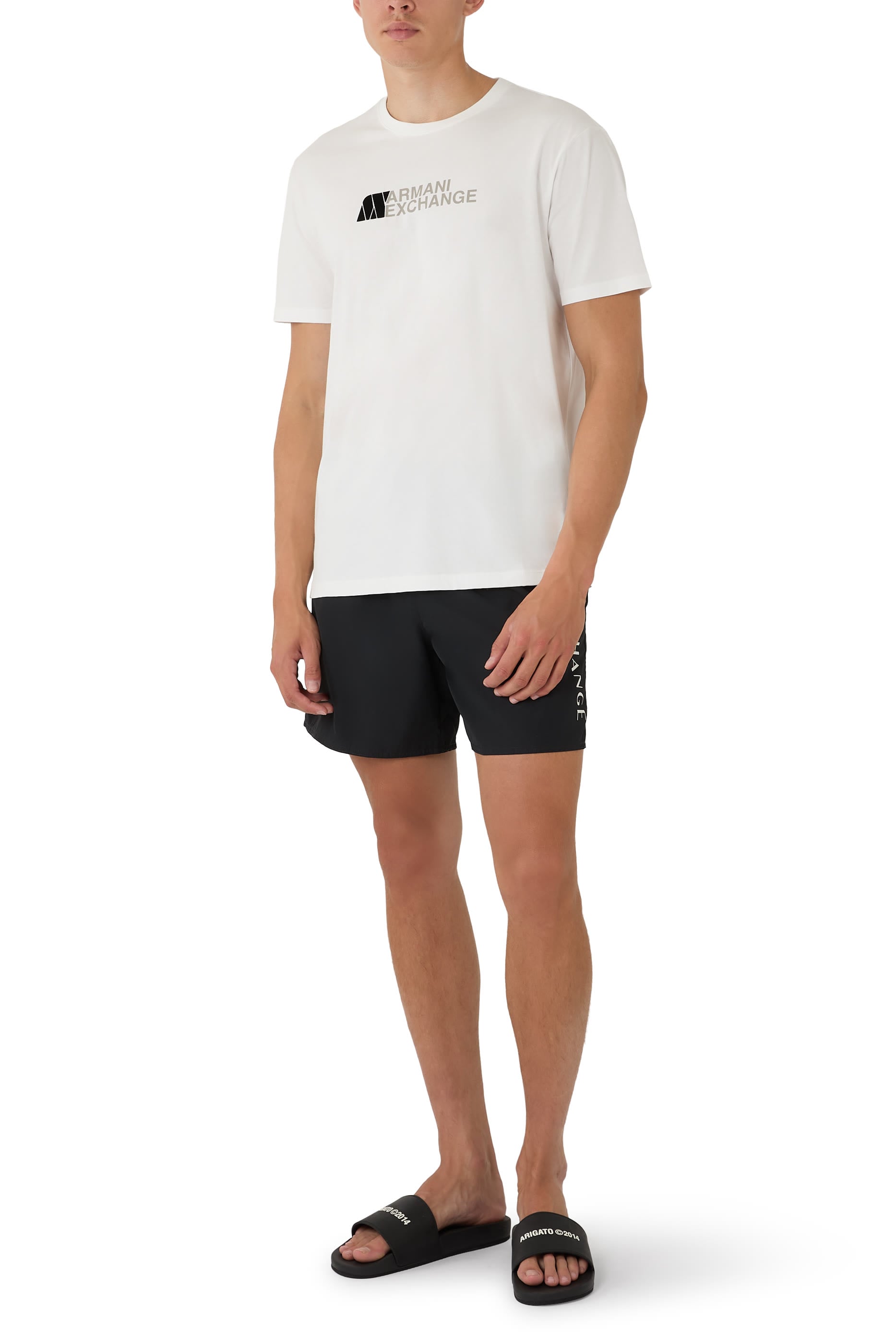 Logo Print Slim Fit T-Shirt